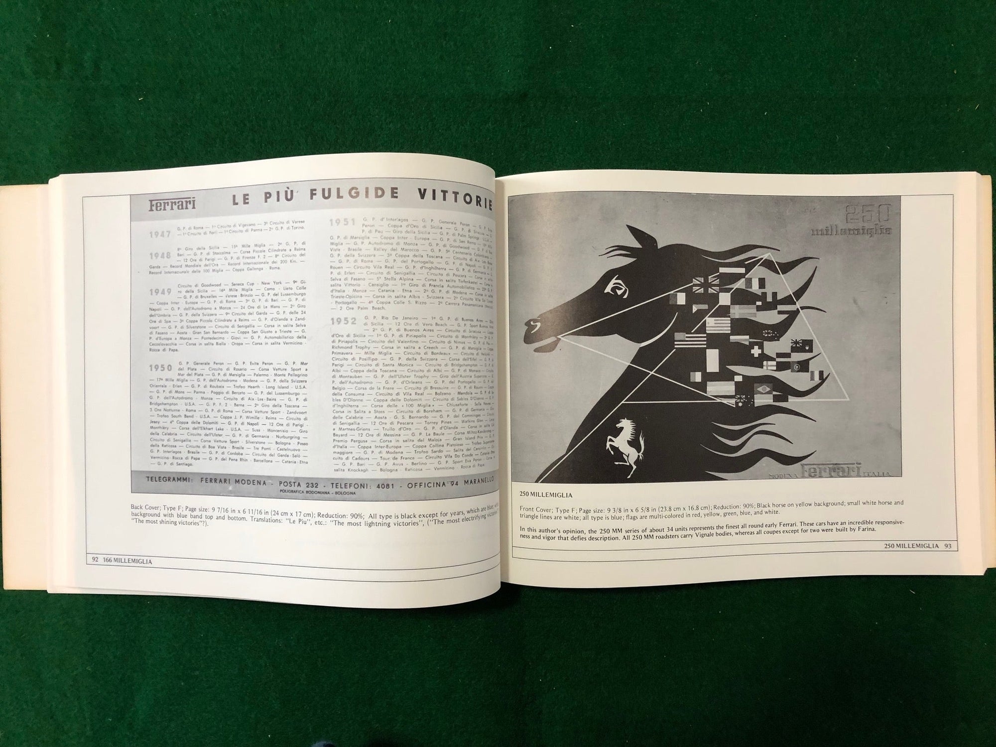 Ferrari Brochures & Sales Literature, 1946-67