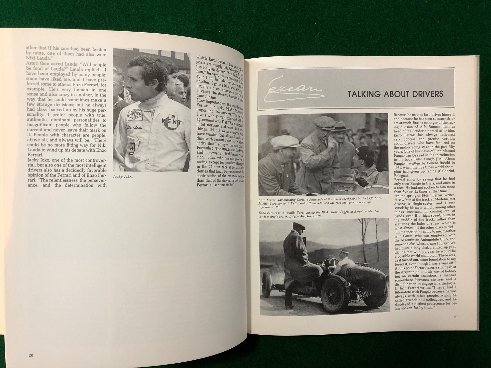 Enzo Ferrari, 50 Years of Motoring