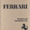 Ferrari, The Sports and Gran Turismo Cars (1968)