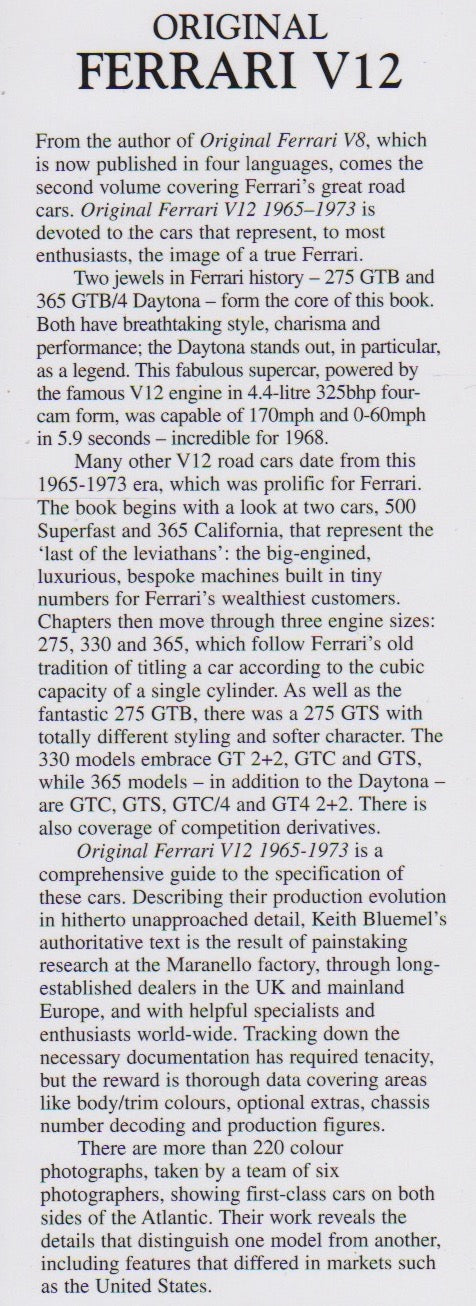 Original Ferrari V12 (K Bluemel)