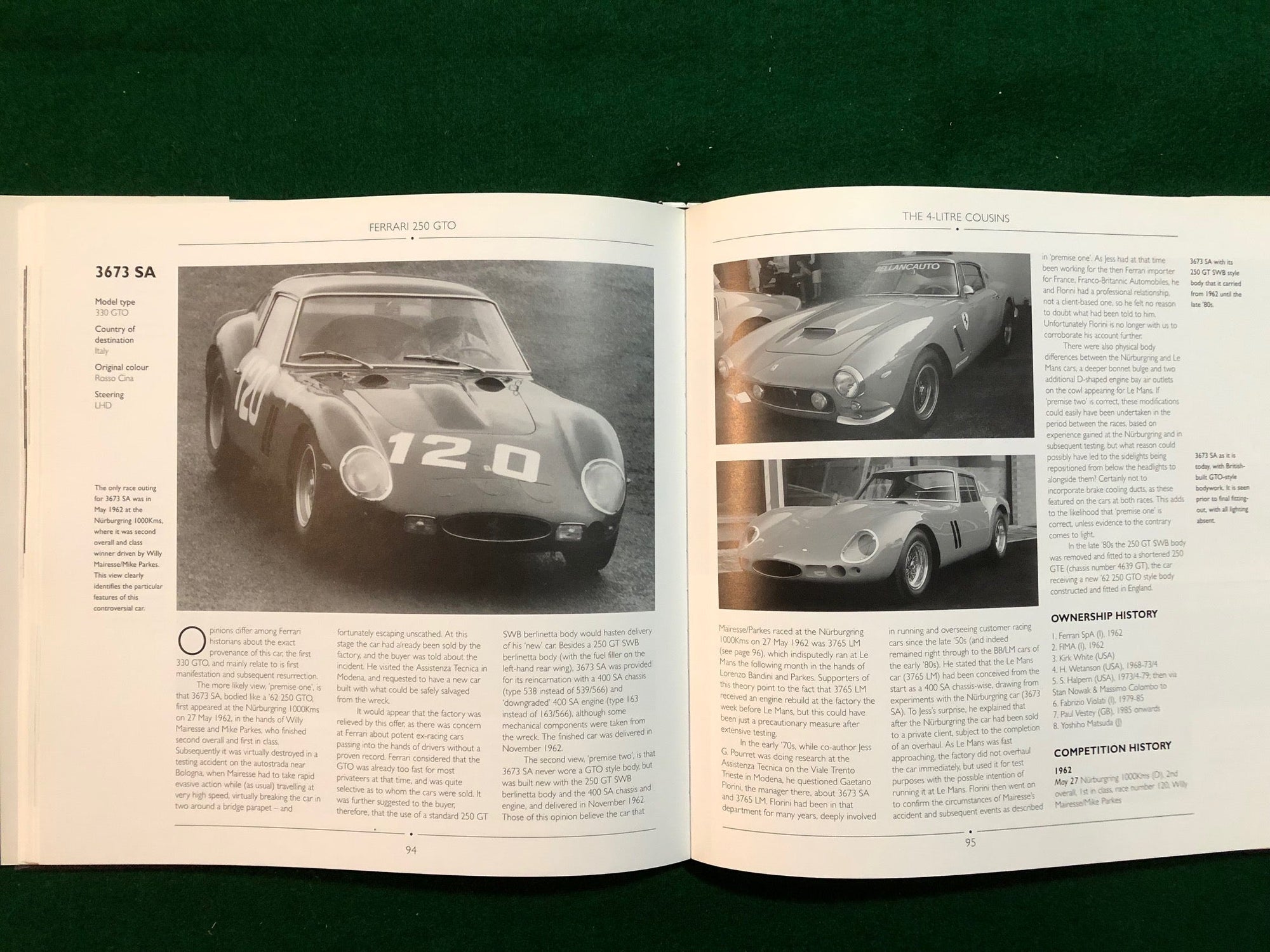 Ferrari 250 GTO (K Bluemel, J Pourret)