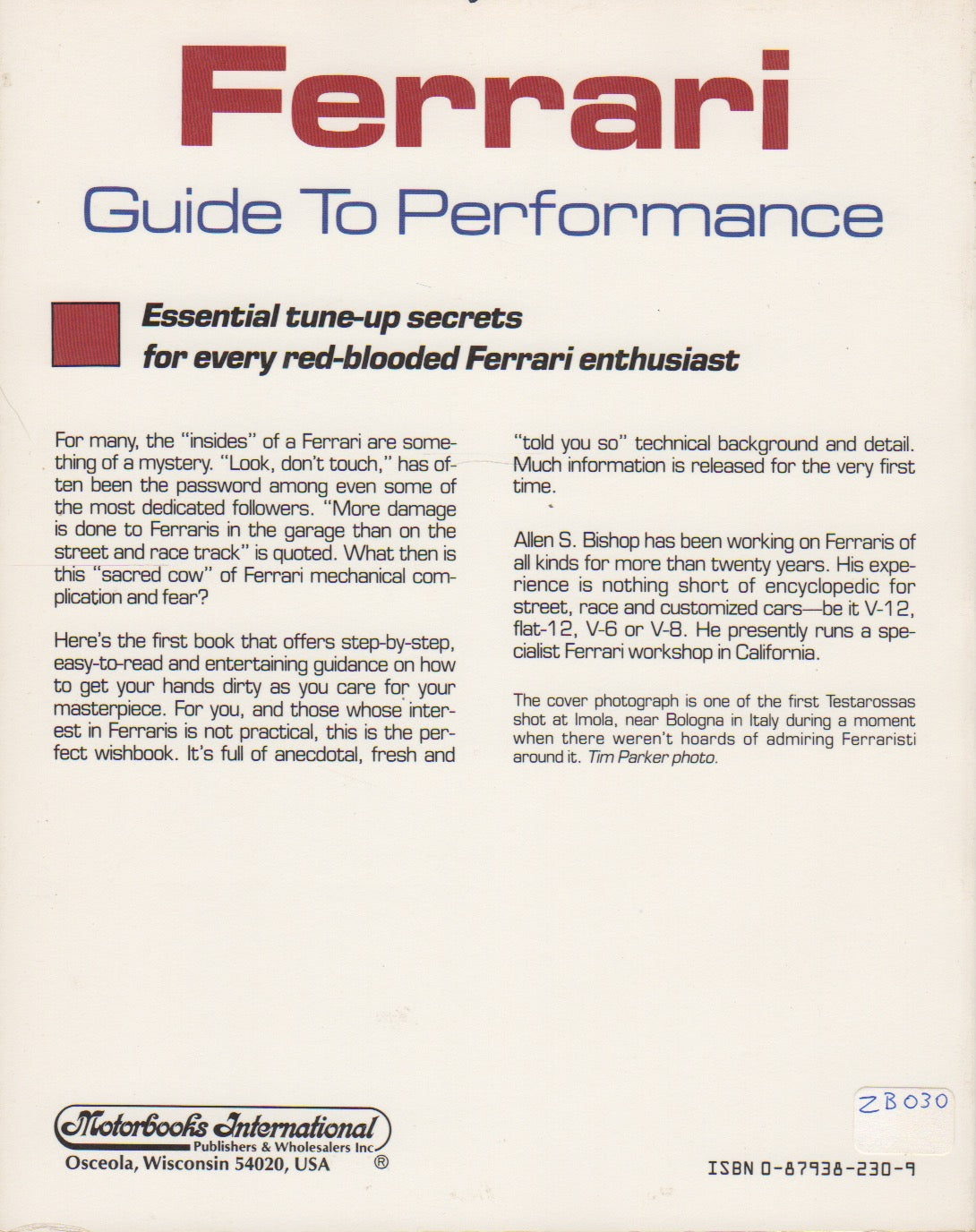 Ferrari Guide to Performance