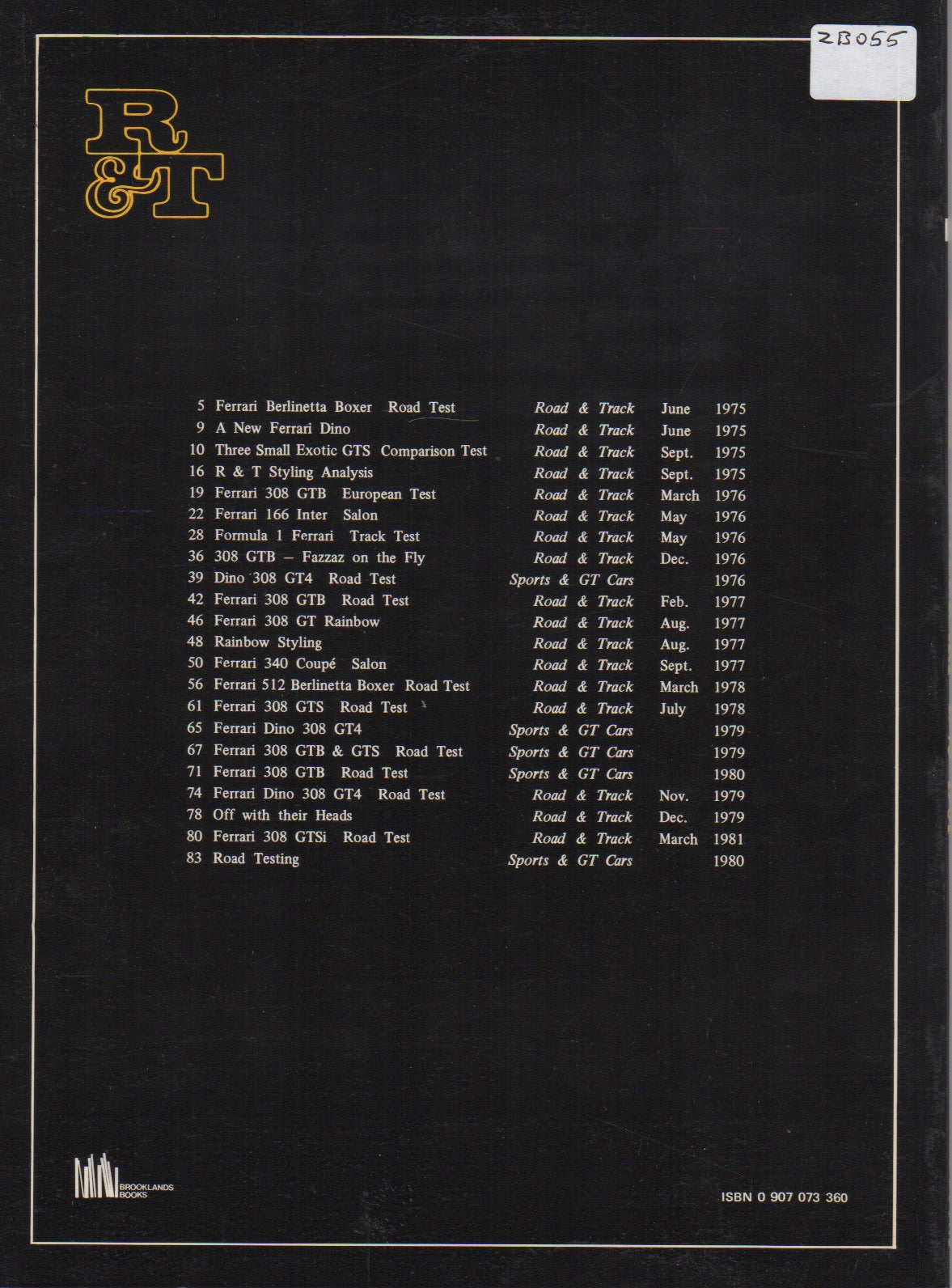 Road & Track on Ferrari 1975-1981