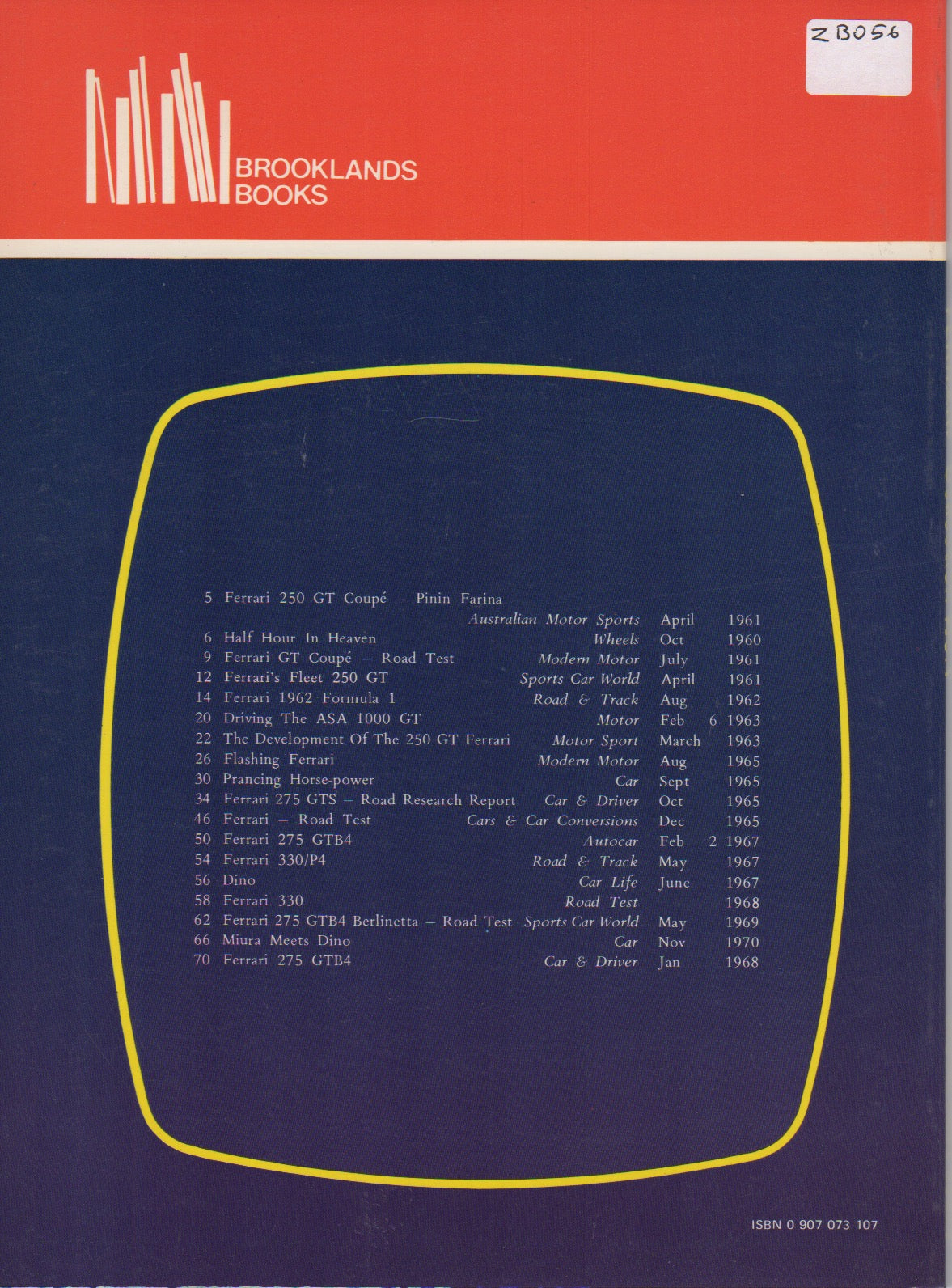 Ferrari Collection No1, 1960-1970