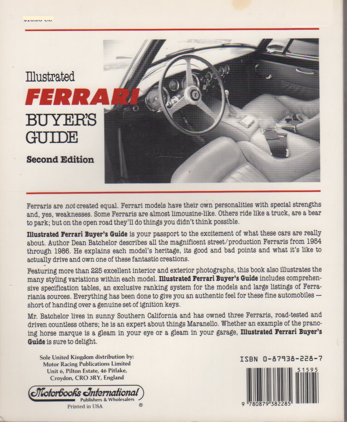 Illustrated Ferrari Buyer's Guide (1986)(D Batchelor)