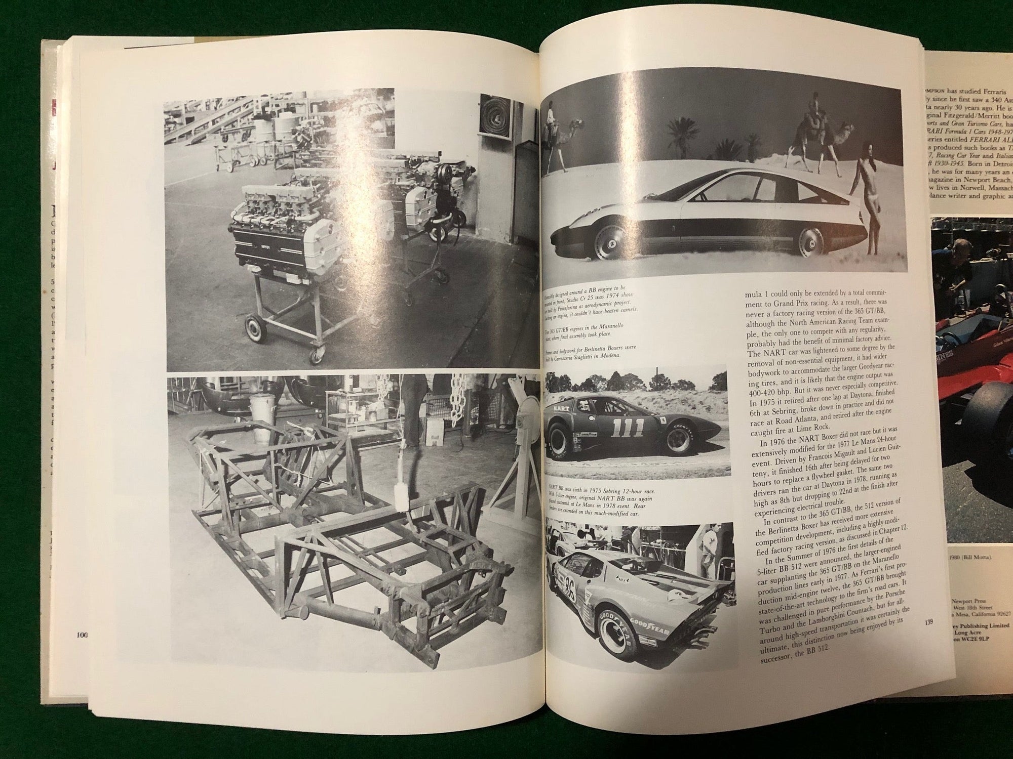 Boxer, the Ferrari flat-12 racing and GT cars