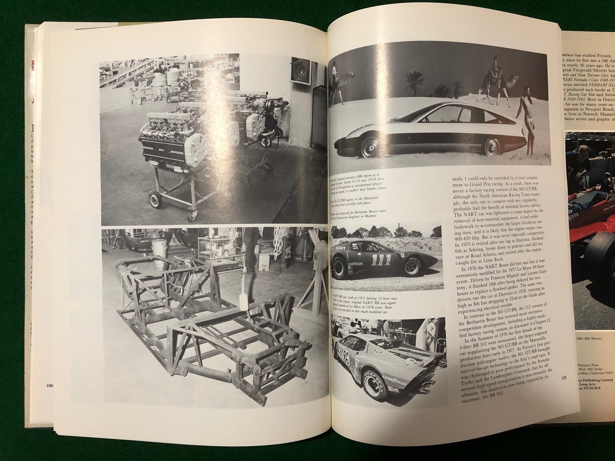 Boxer, the Ferrari flat-12 racing and GT cars