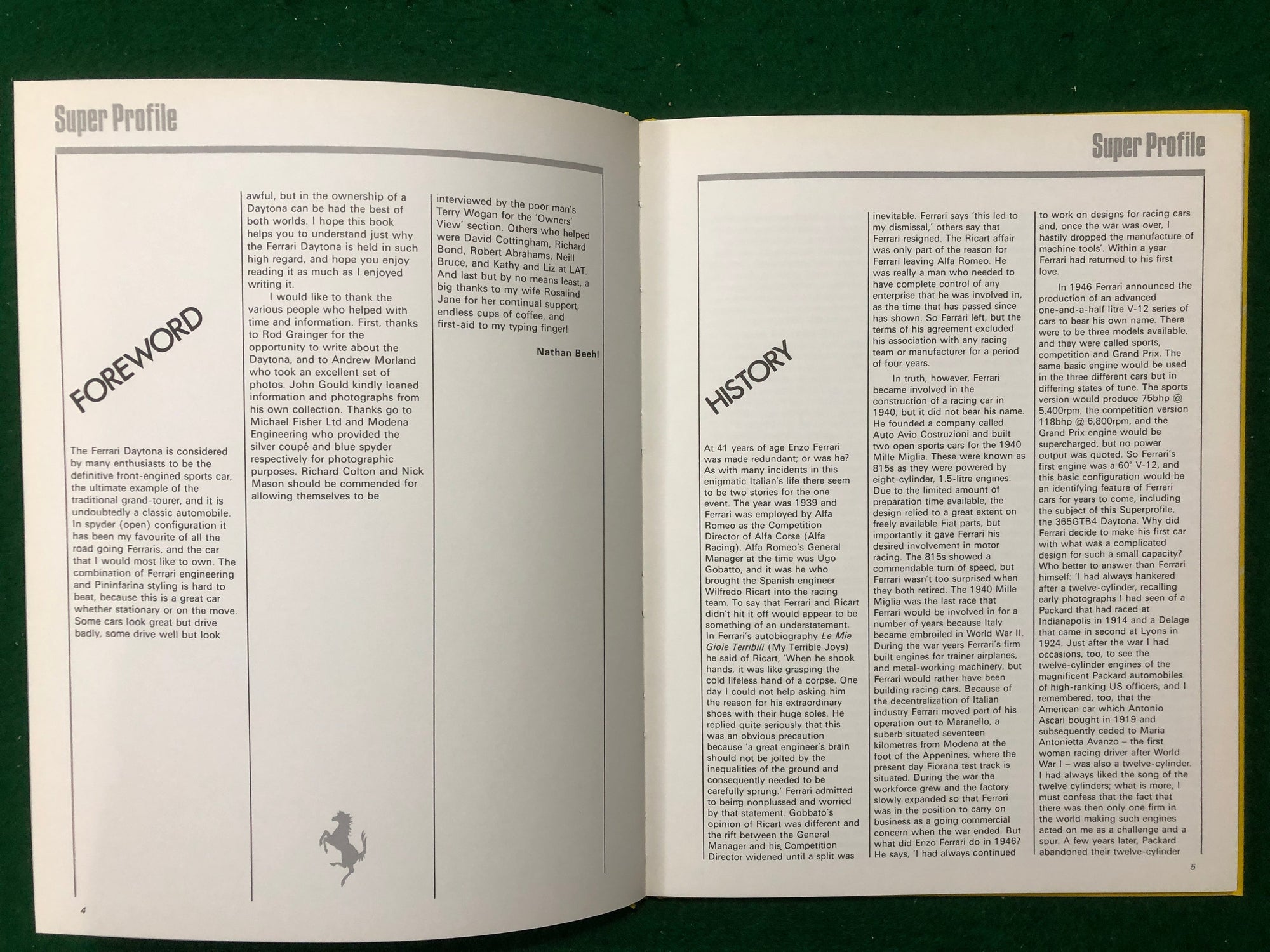 Ferrari Daytona super profile (Beehl)