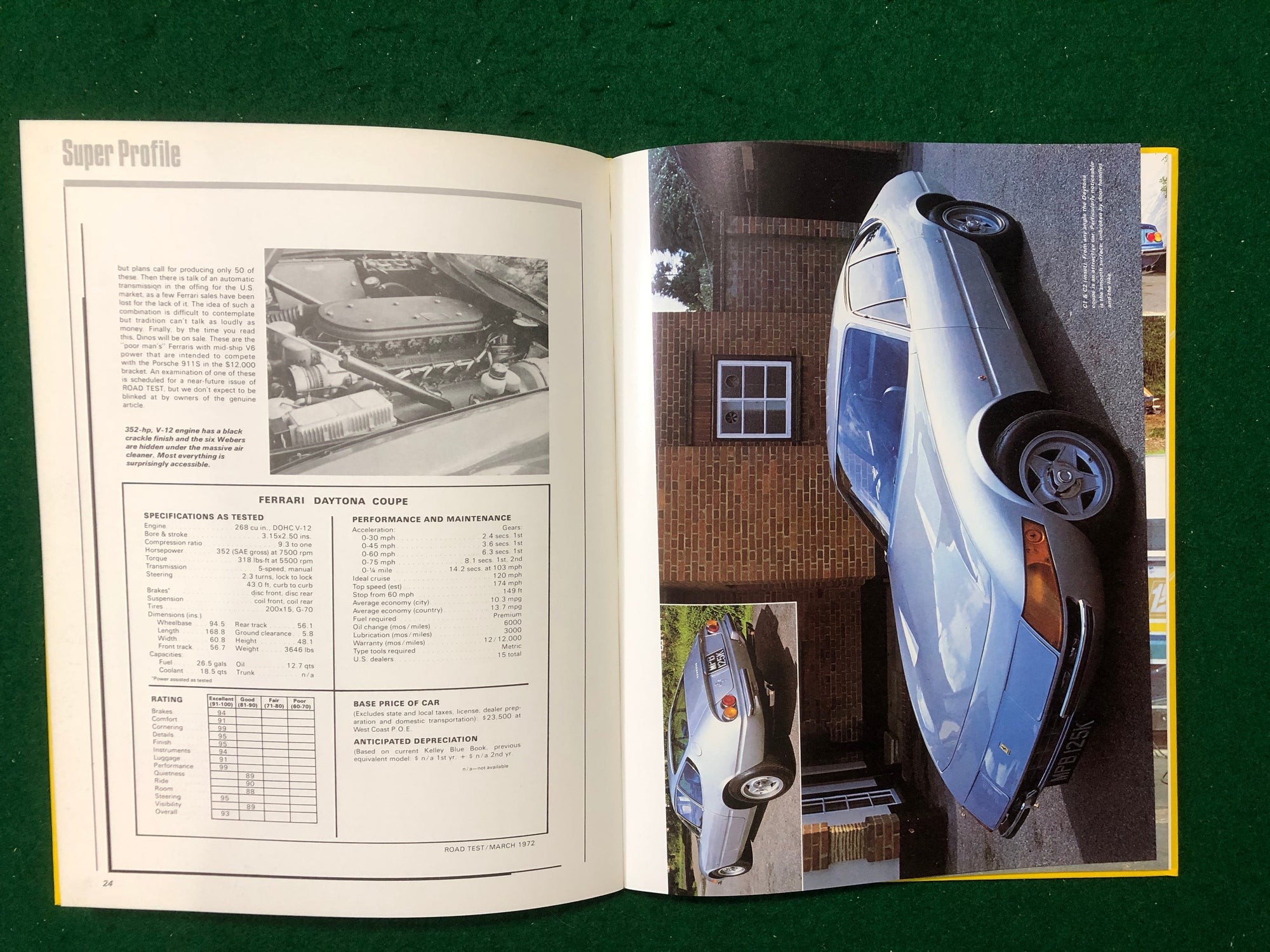 Ferrari Daytona super profile (Beehl)