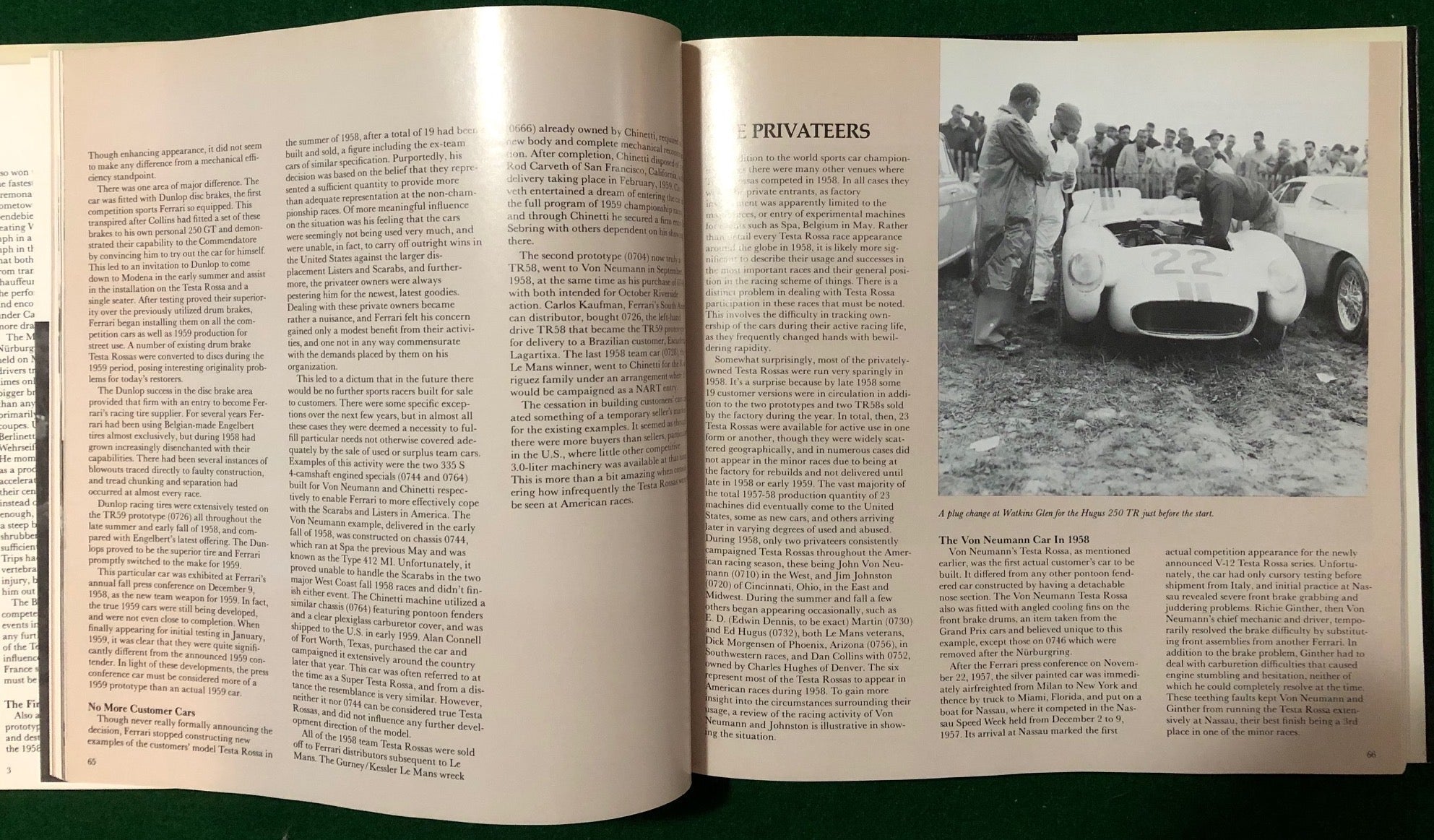 Ferrari Testarossa V-12 (JE Finn)