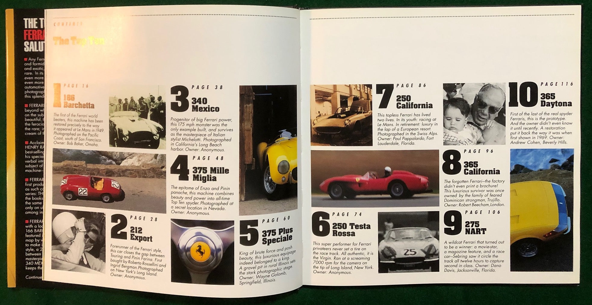 Ferrari Salute to the Spyder