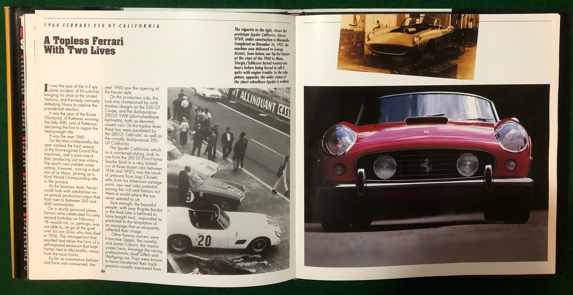 Ferrari Salute to the Spyder