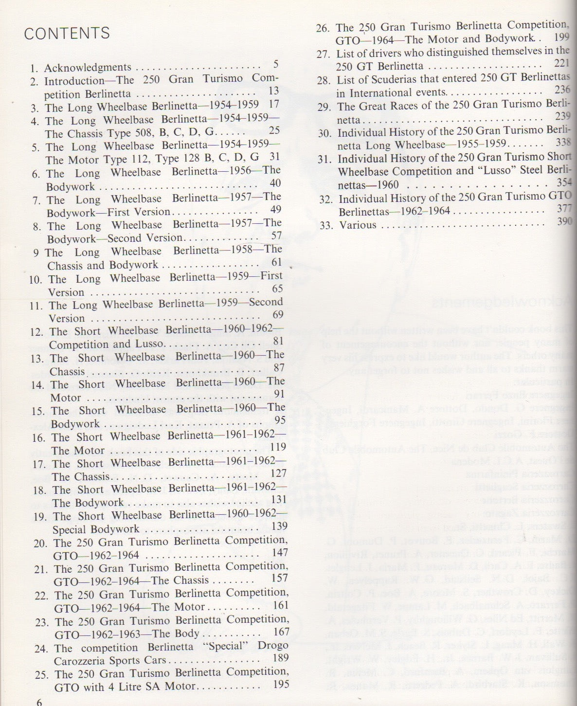 Ferrari 250 GT Competition Cars (J Pourret)