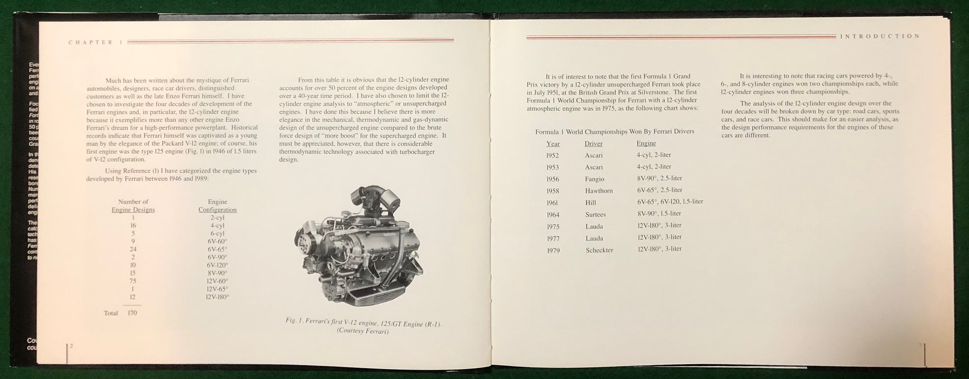 Forty years of Ferrari V-12 Engines (WE Gasich)