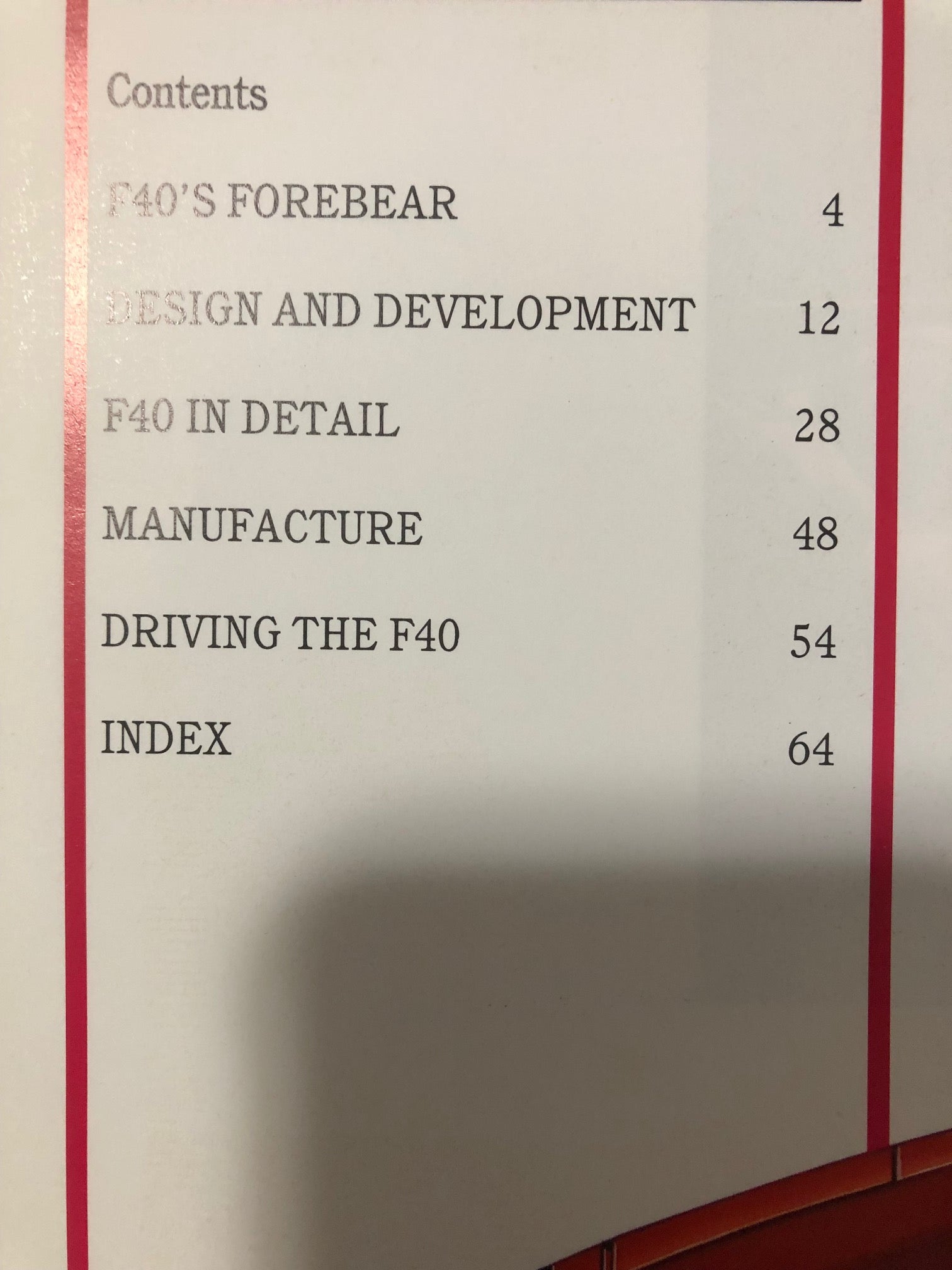 Supercars: Ferrari F40 (M Hughes)