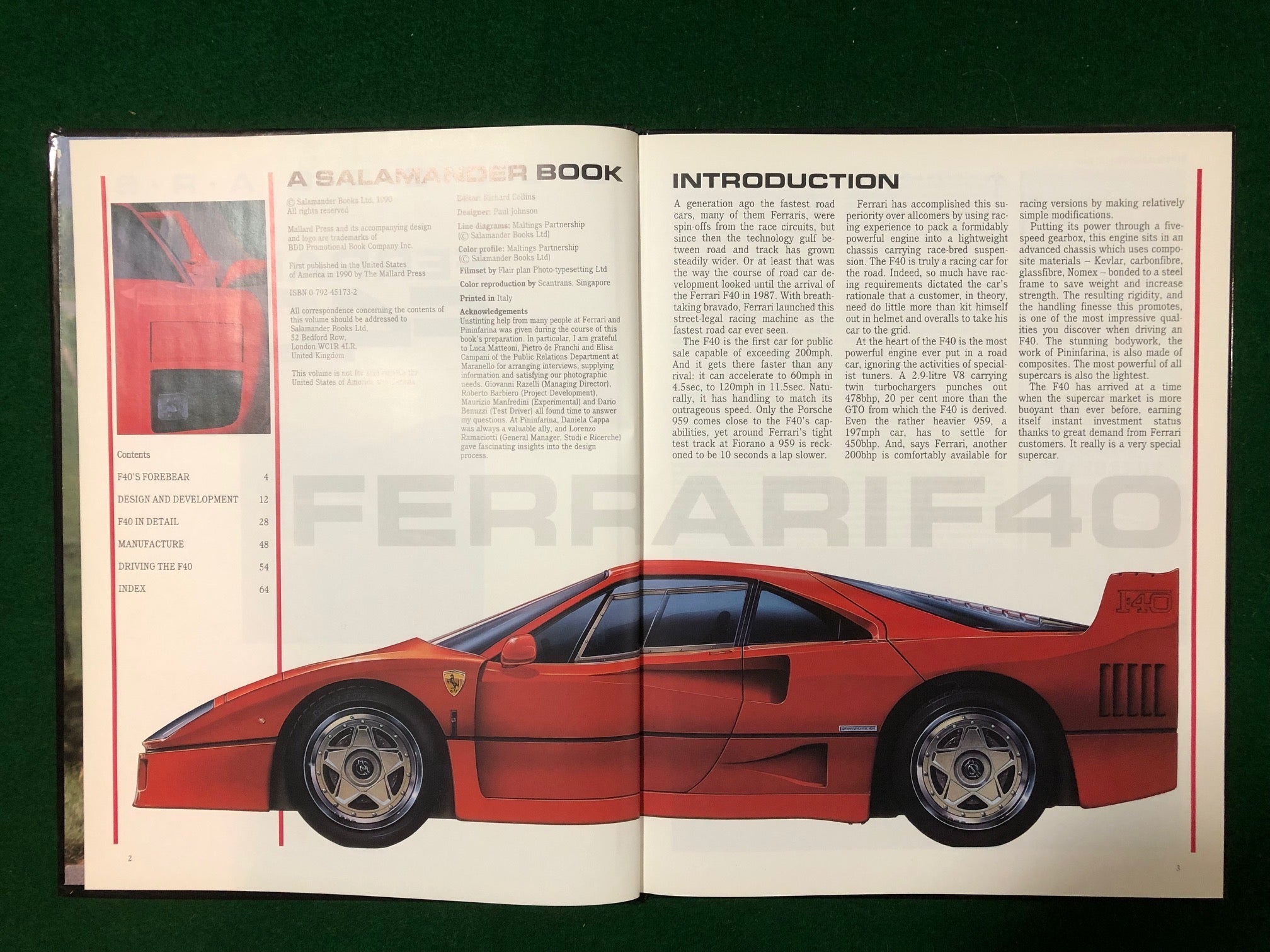 Supercars: Ferrari F40 (M Hughes)