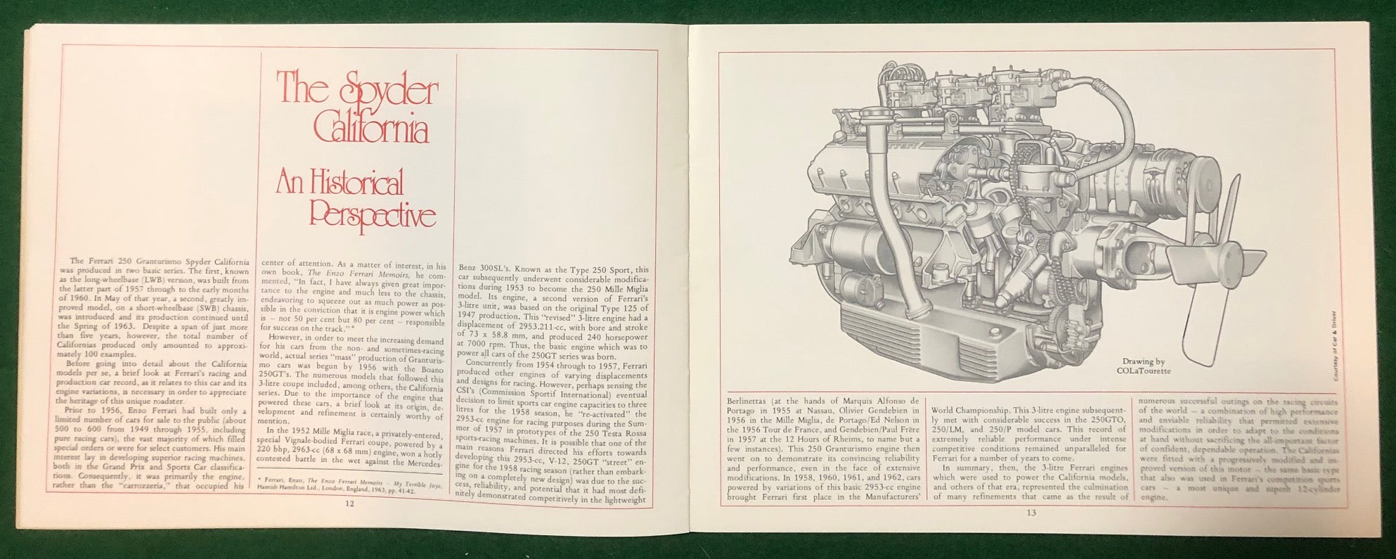 The Spyder California, a Ferrari of Particular Distinction