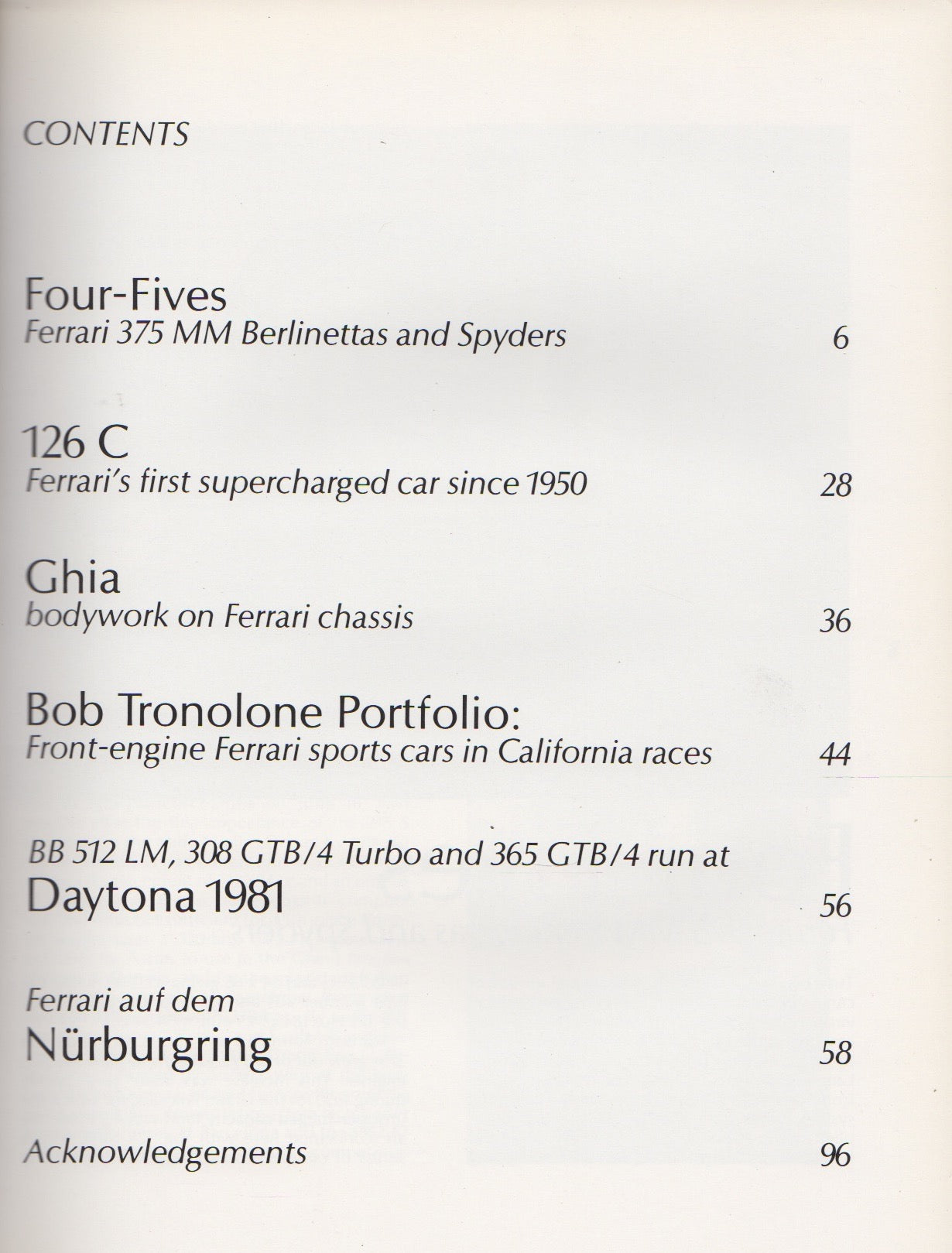 Ferrari Album, 3 Book Set (J Thompson)