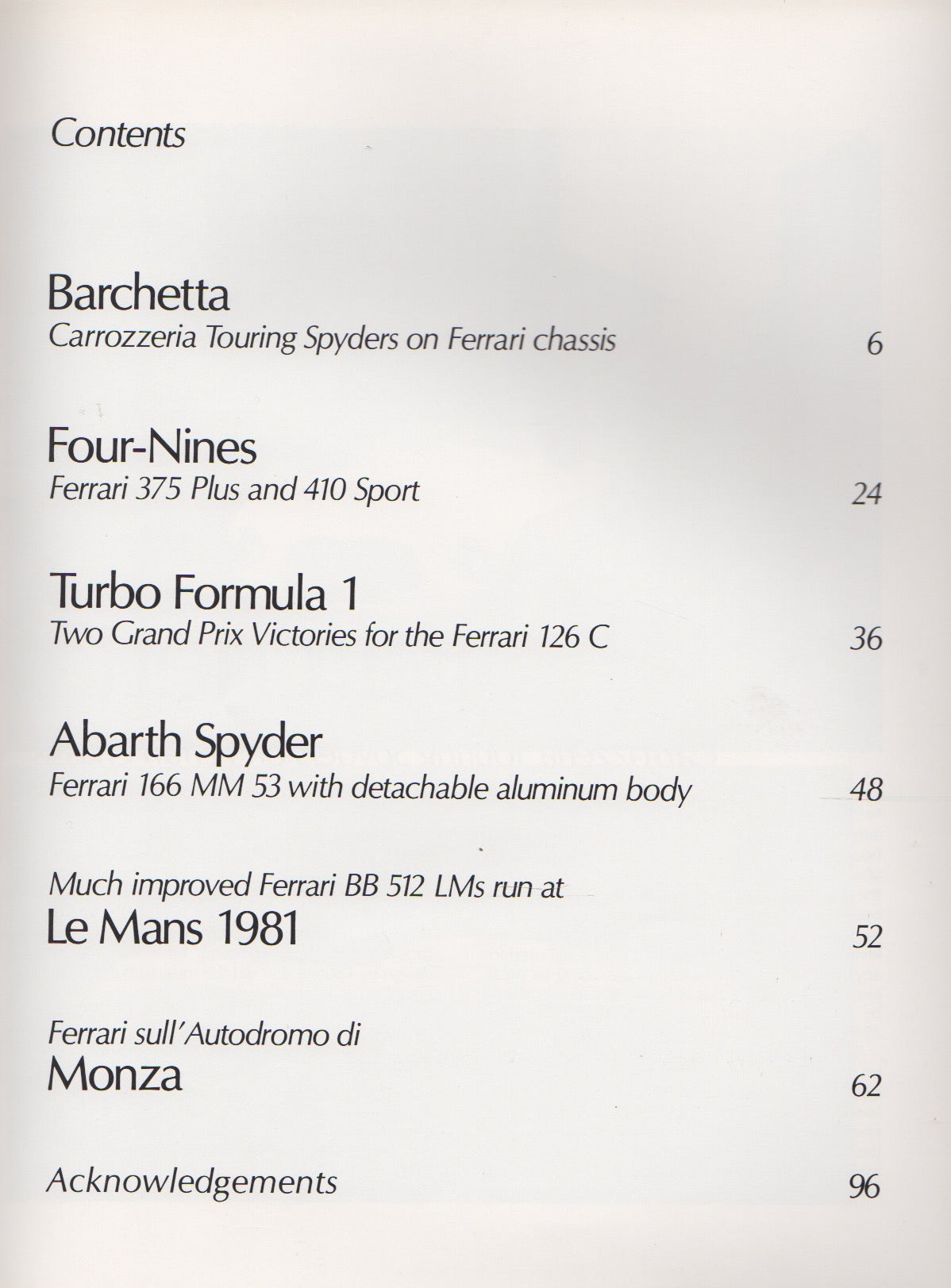 Ferrari Album, N.2 (J Thompson)