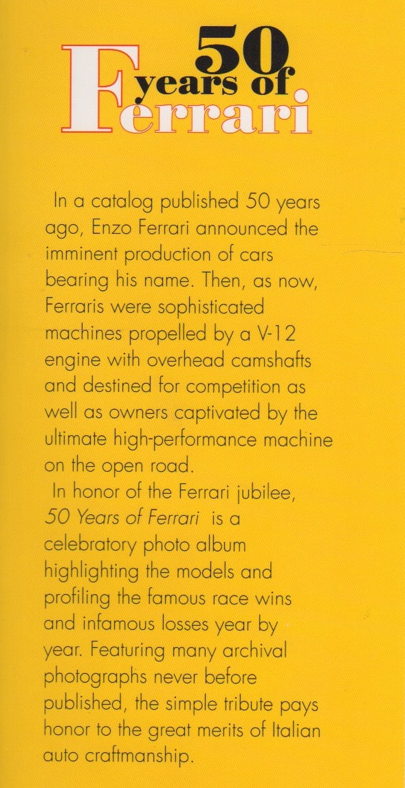 50 Years of Ferrari(A Curami)