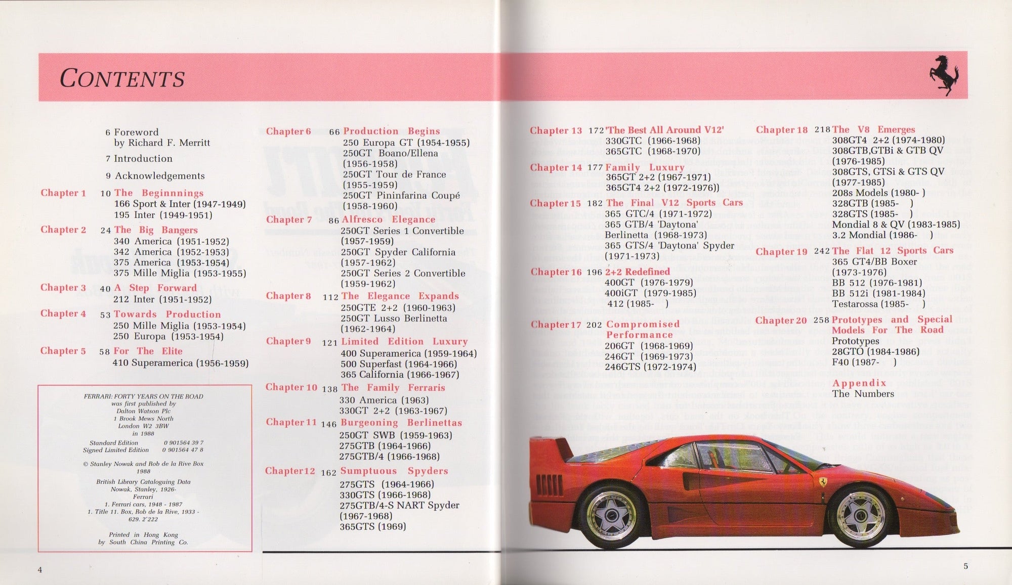 Ferrari Forty Years on the Road (S Nowak)