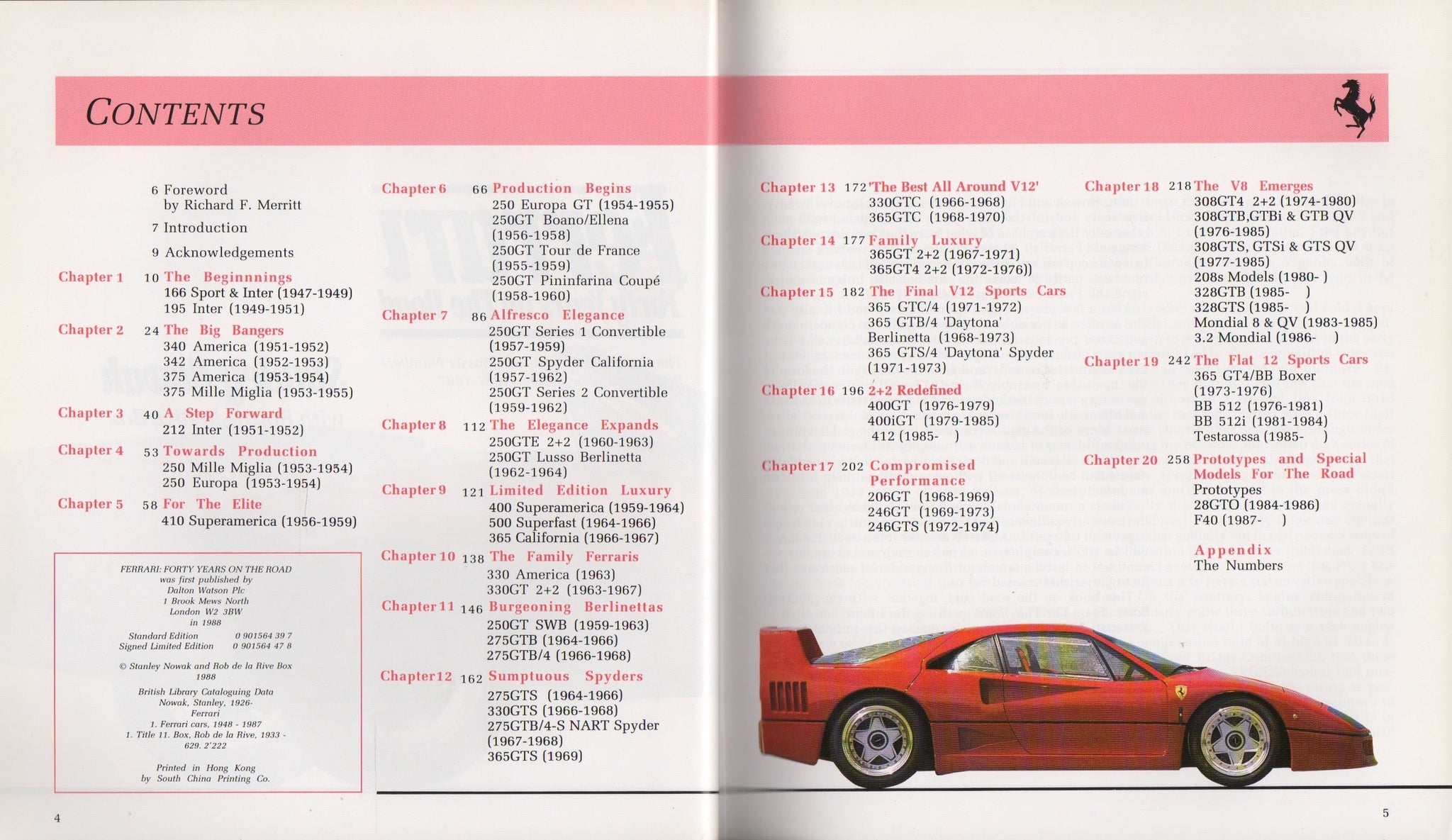 Ferrari Forty Years on the Road (S Nowak)