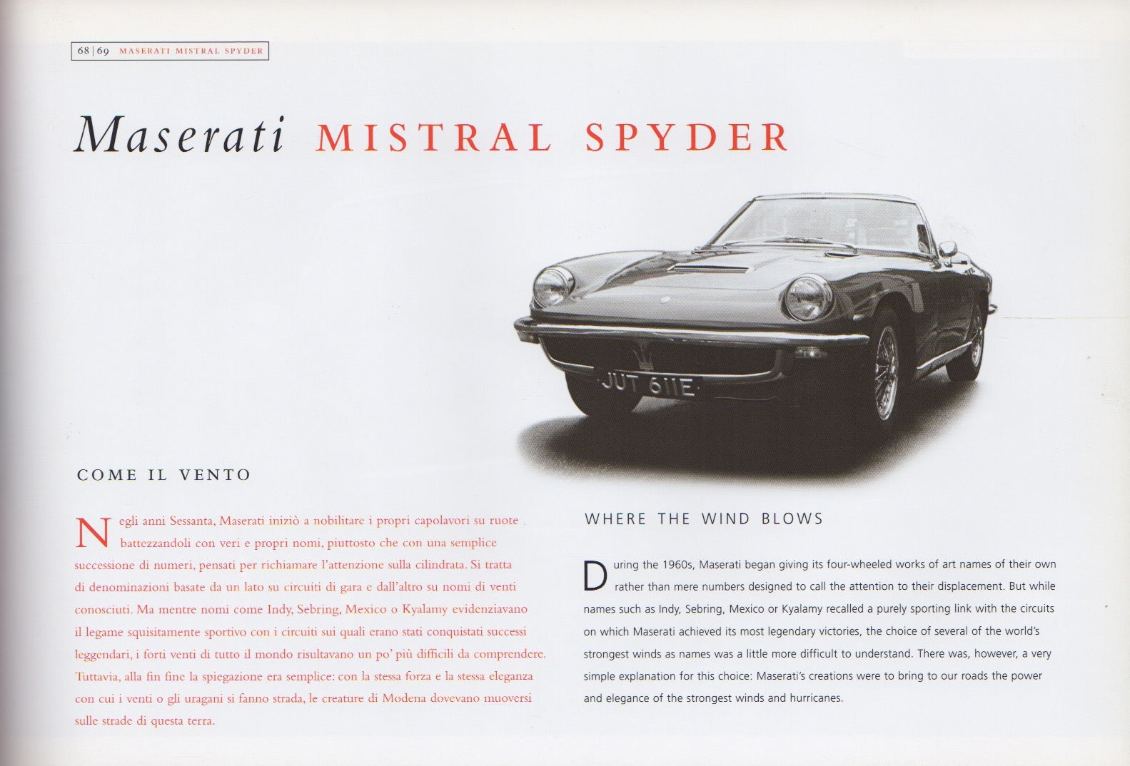 Maserati Spyder. La storia - The history (J Lewandowski)