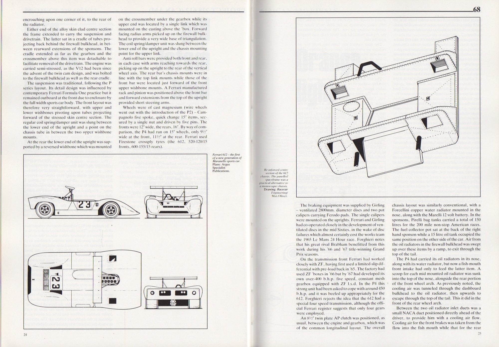 Ferrari 312 & 512 Sports Racing Cars