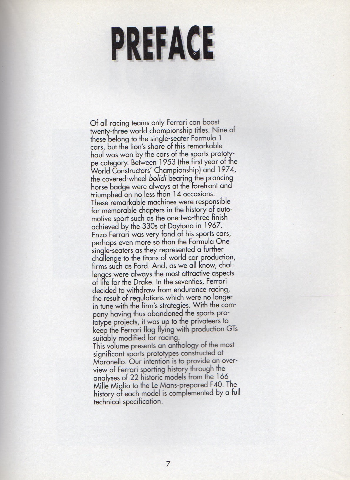 Ferrari Sports Cars & Prototypes (G Schmidt)