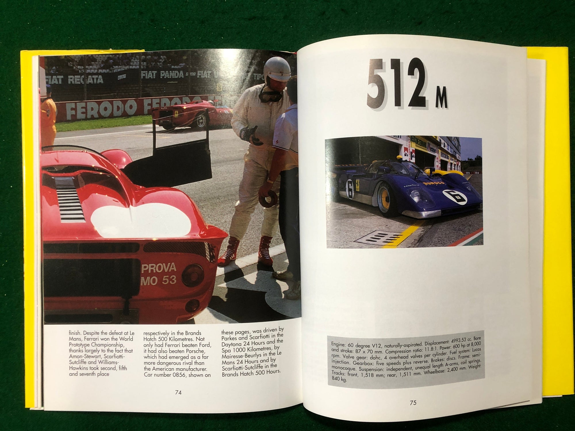 Ferrari Sports Cars & Prototypes (G Schmidt)(HC)