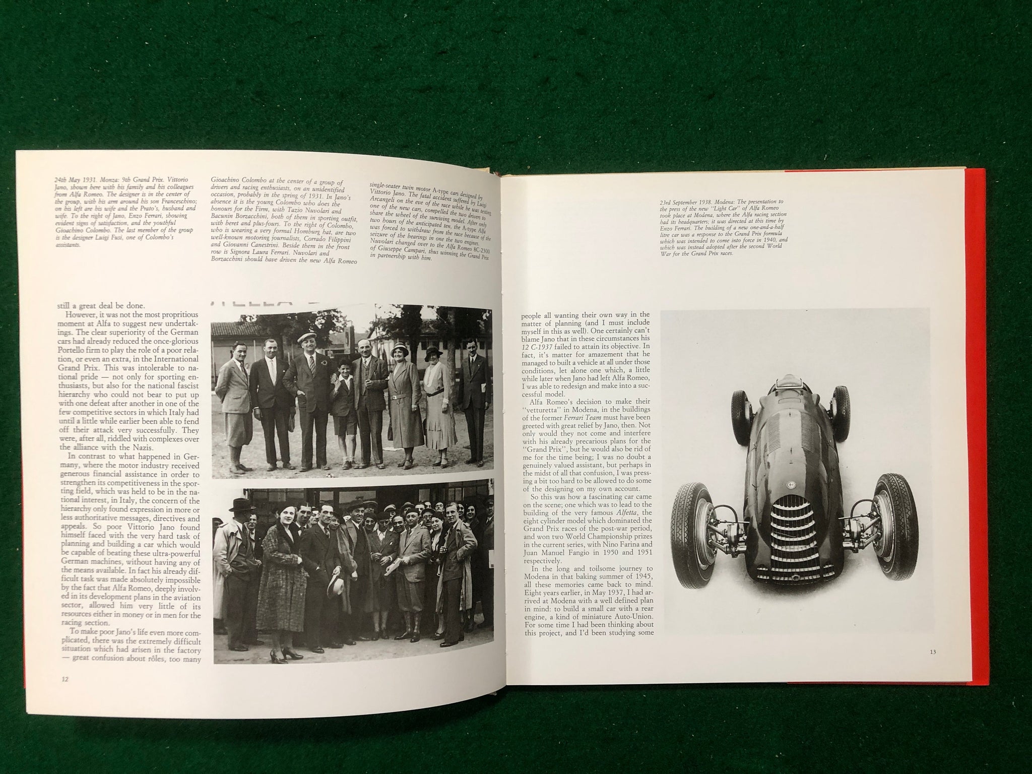 Origins of the Ferrari Legend (G Colombo)