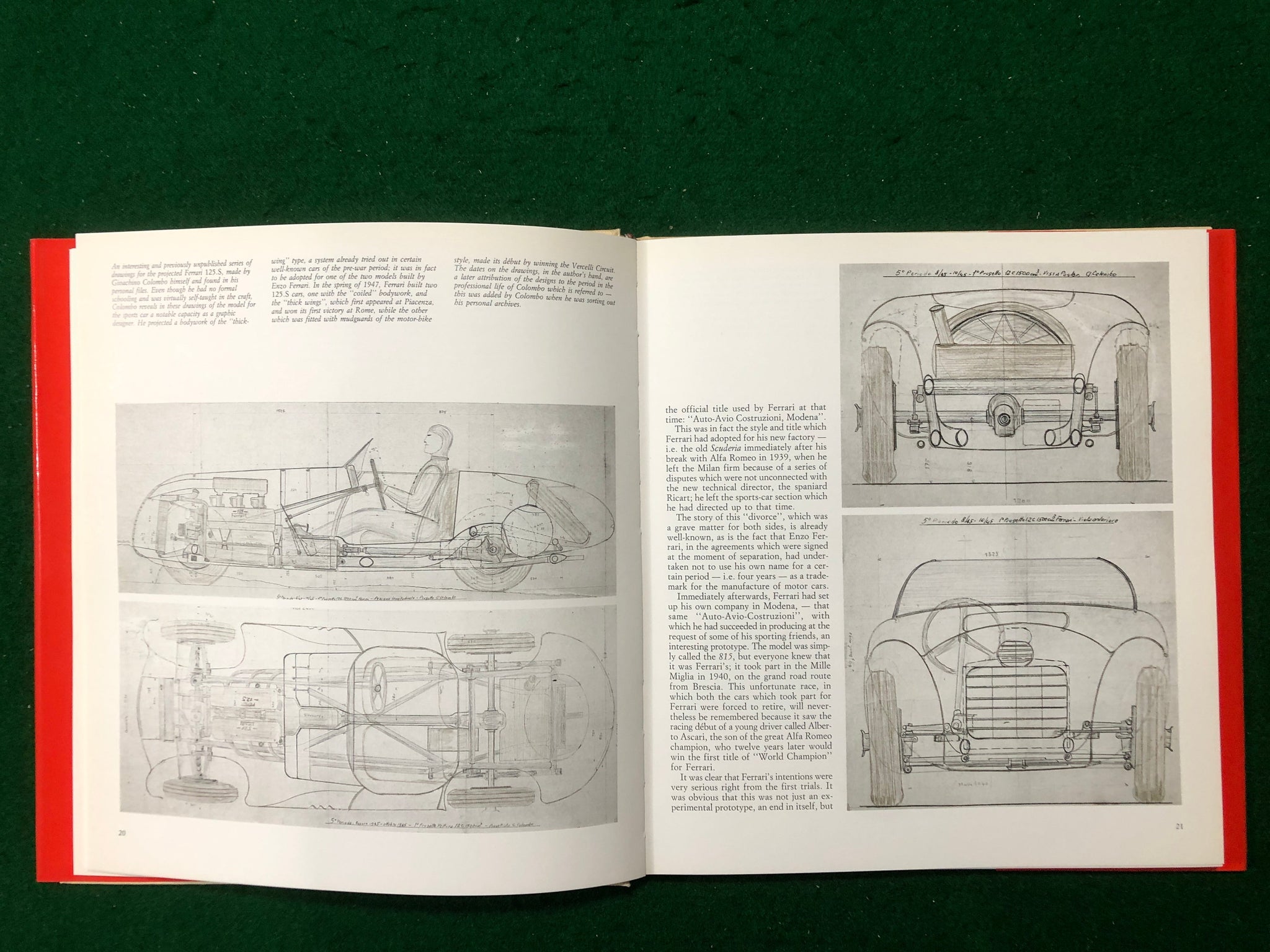 Origins of the Ferrari Legend (G Colombo)