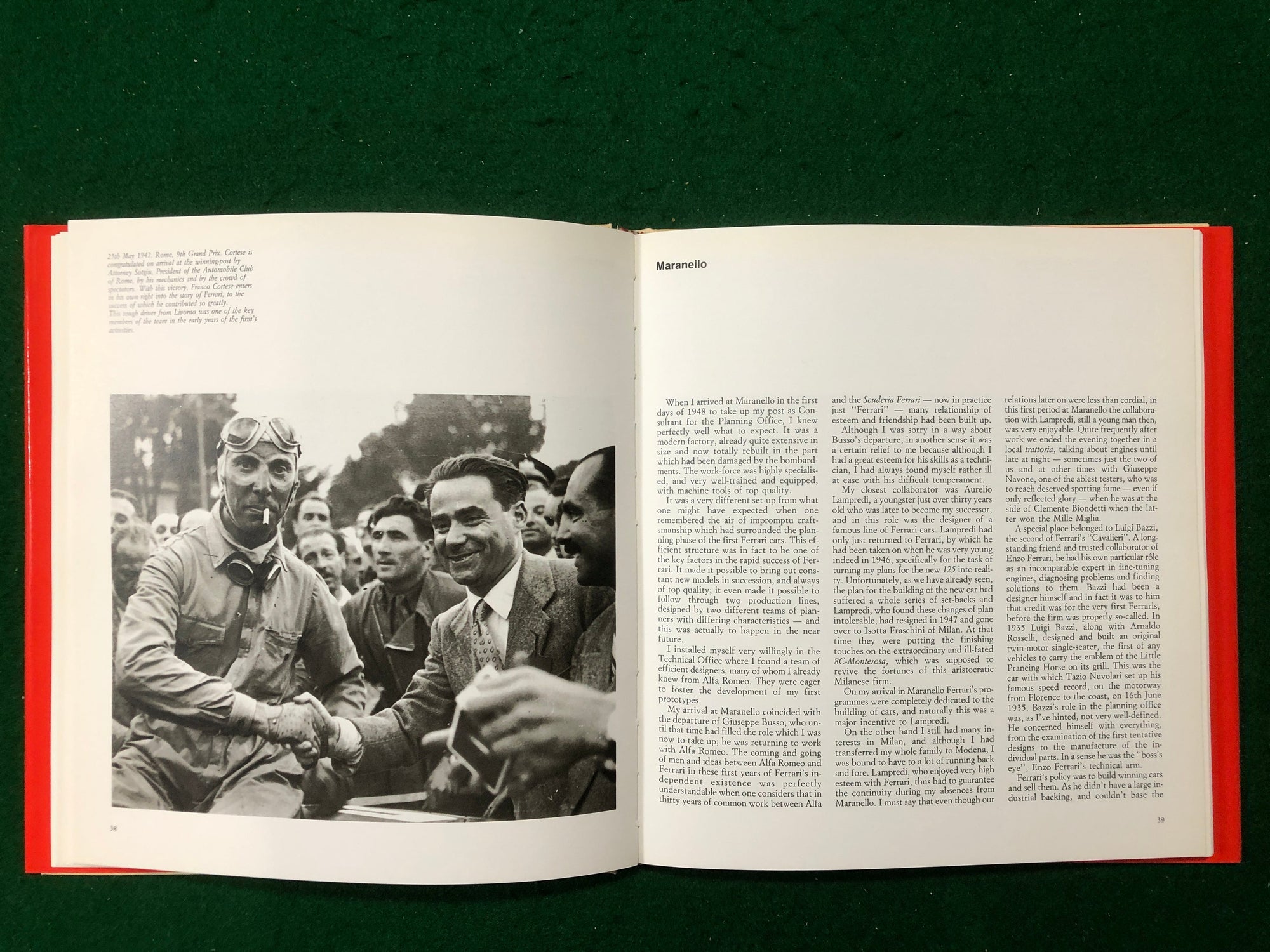 Origins of the Ferrari Legend (G Colombo)