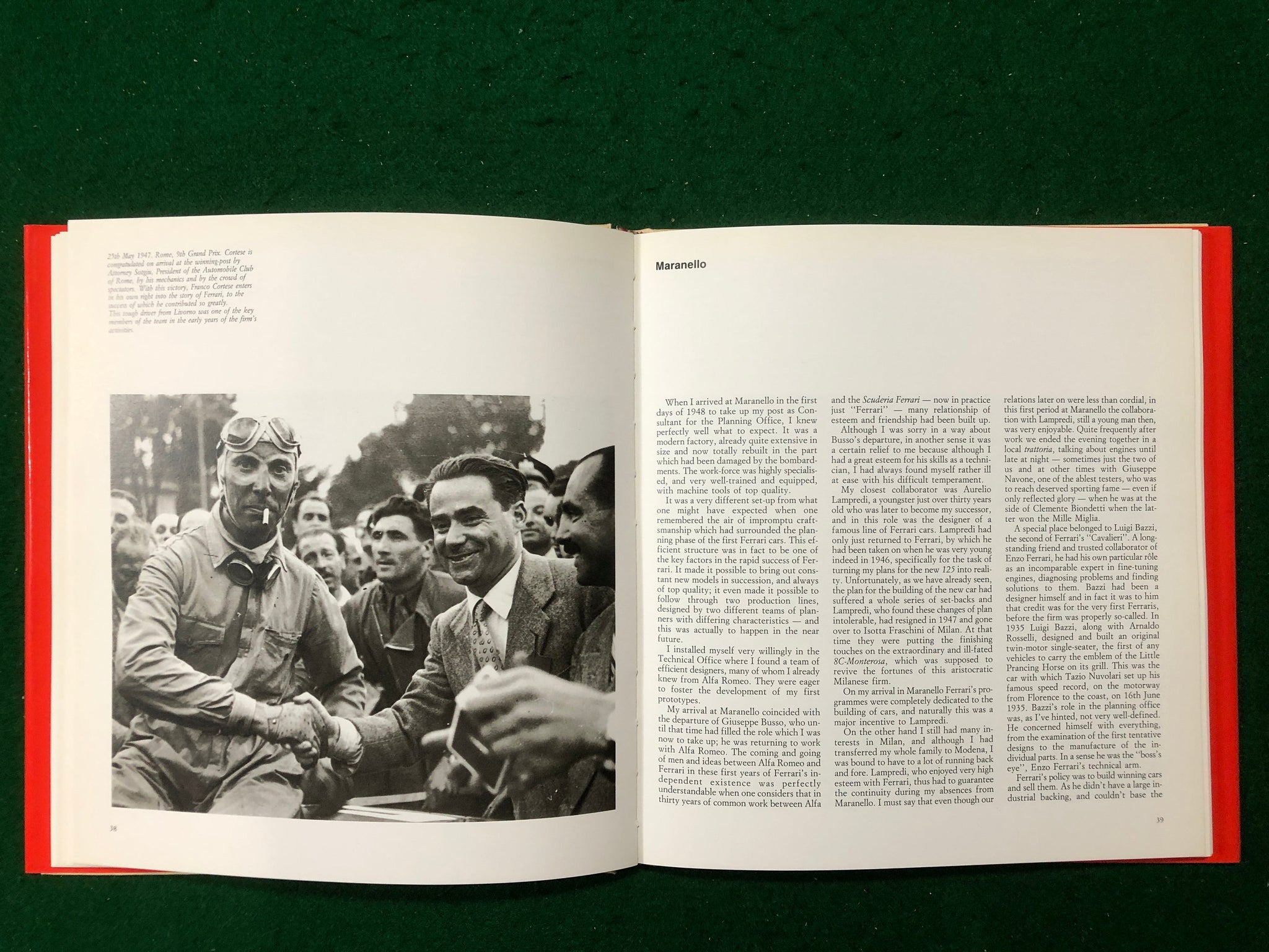 Origins of the Ferrari Legend (G Colombo)