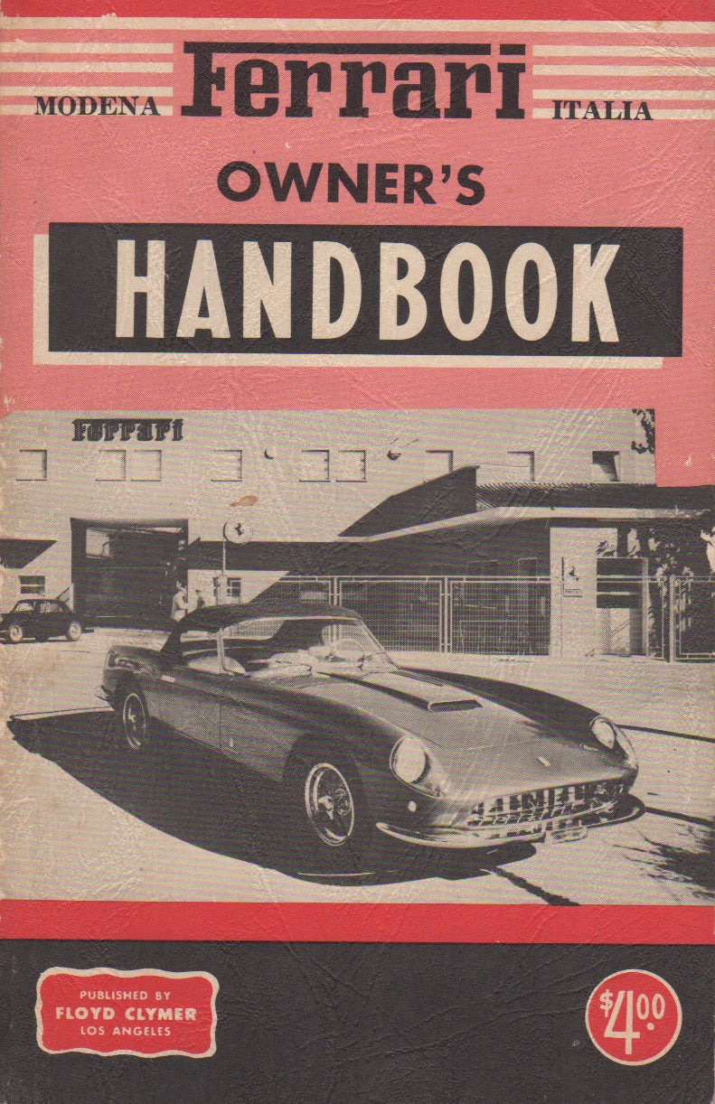 Ferrari Owners Handbook (Tanner)