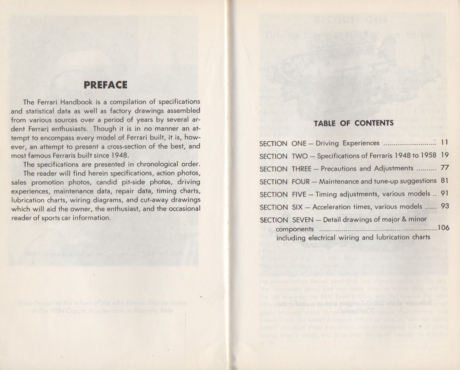 Ferrari Owners Handbook (Tanner)