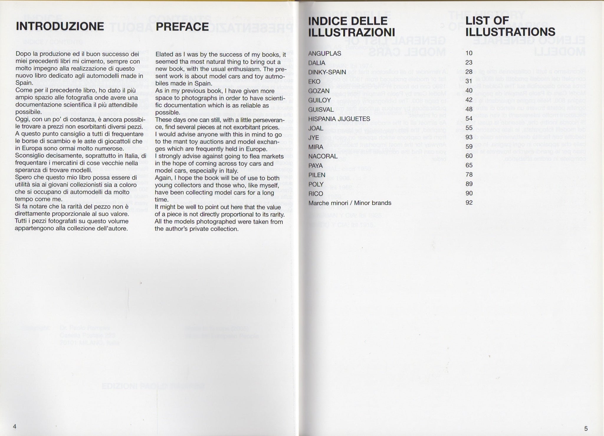 Model Cars Made in Spain (P Rampini)