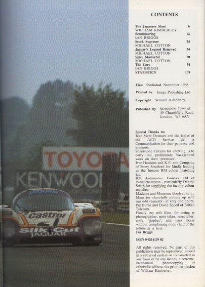 The Cat Pounces - Jaguars Triumph at Le Mans (M Cotton & I Briggs)