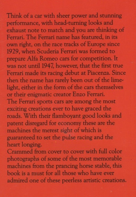 Ferrari (w/Foreword by Niki Lauda)