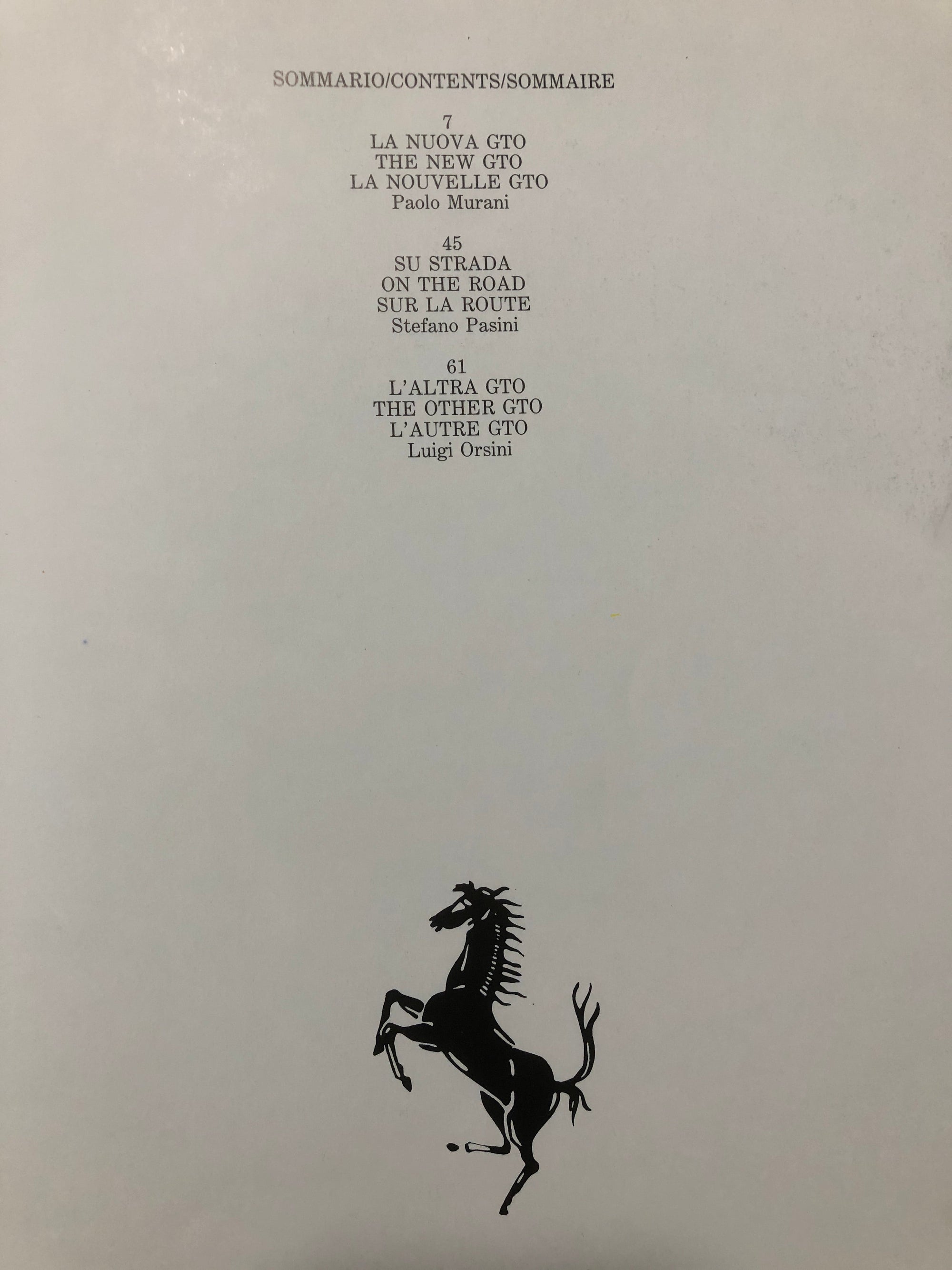 Ferrari GTO (P Murani - S Pasini - L Orsini)