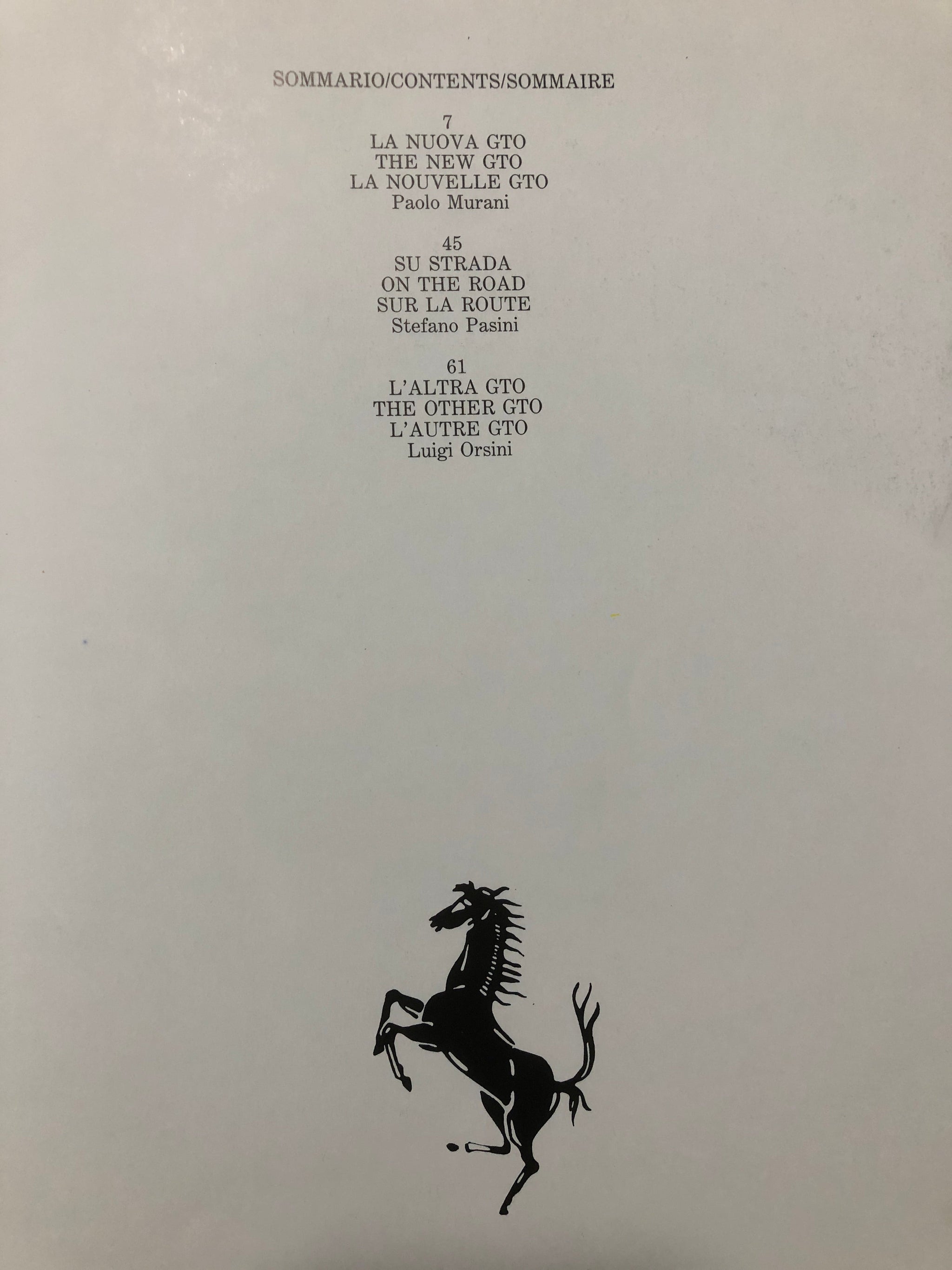 Ferrari GTO (P Murani - S Pasini - L Orsini)