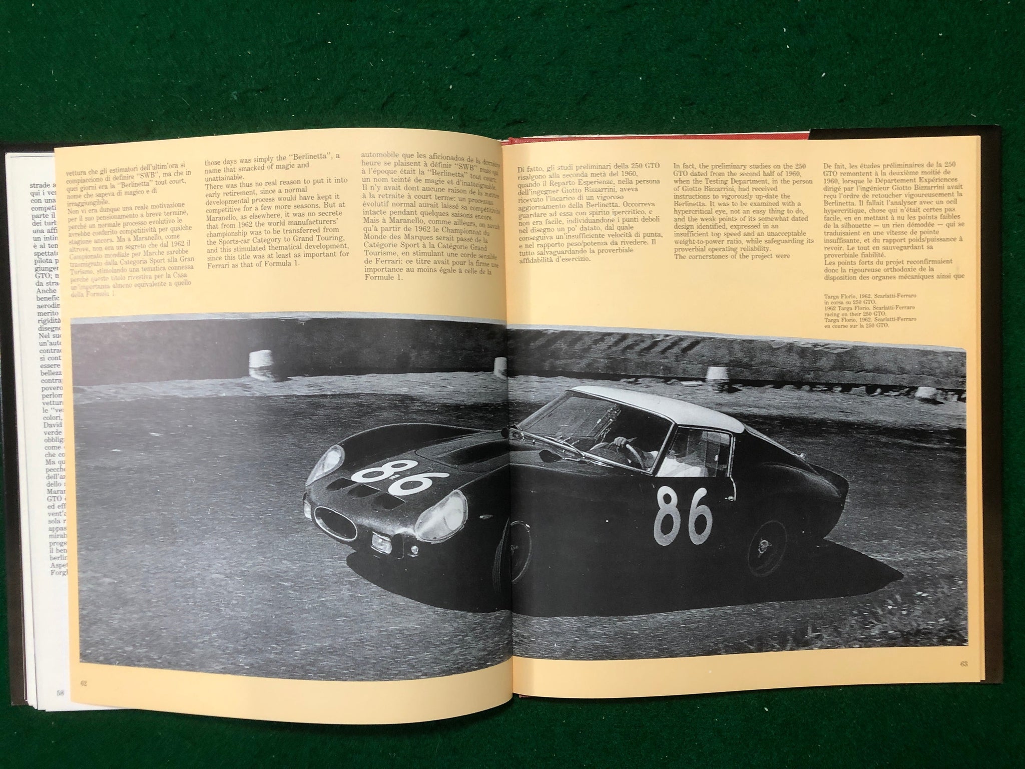 Ferrari GTO (P Murani - S Pasini - L Orsini)