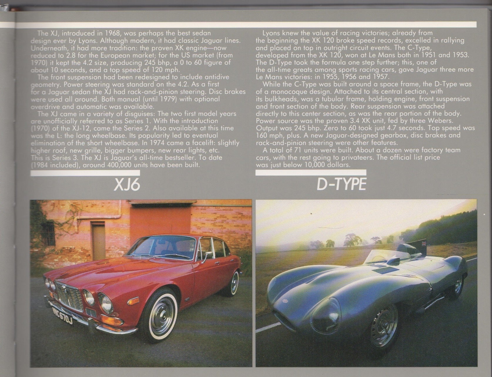 Jaguars for the Road - The Survivors Series (H Rasmussen)