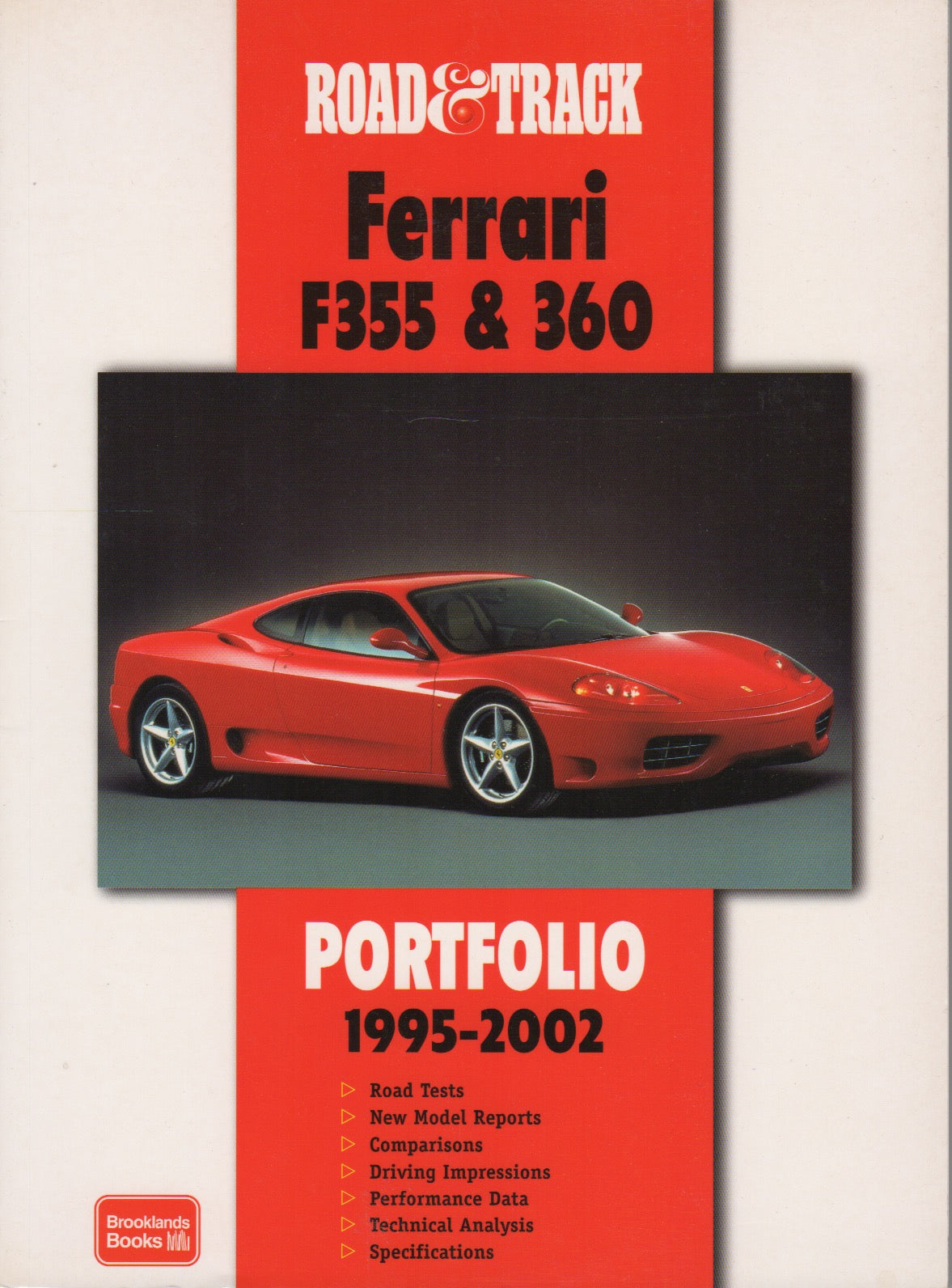 Road & Track Ferrari F355 & 360 Portfolio 1995-2002