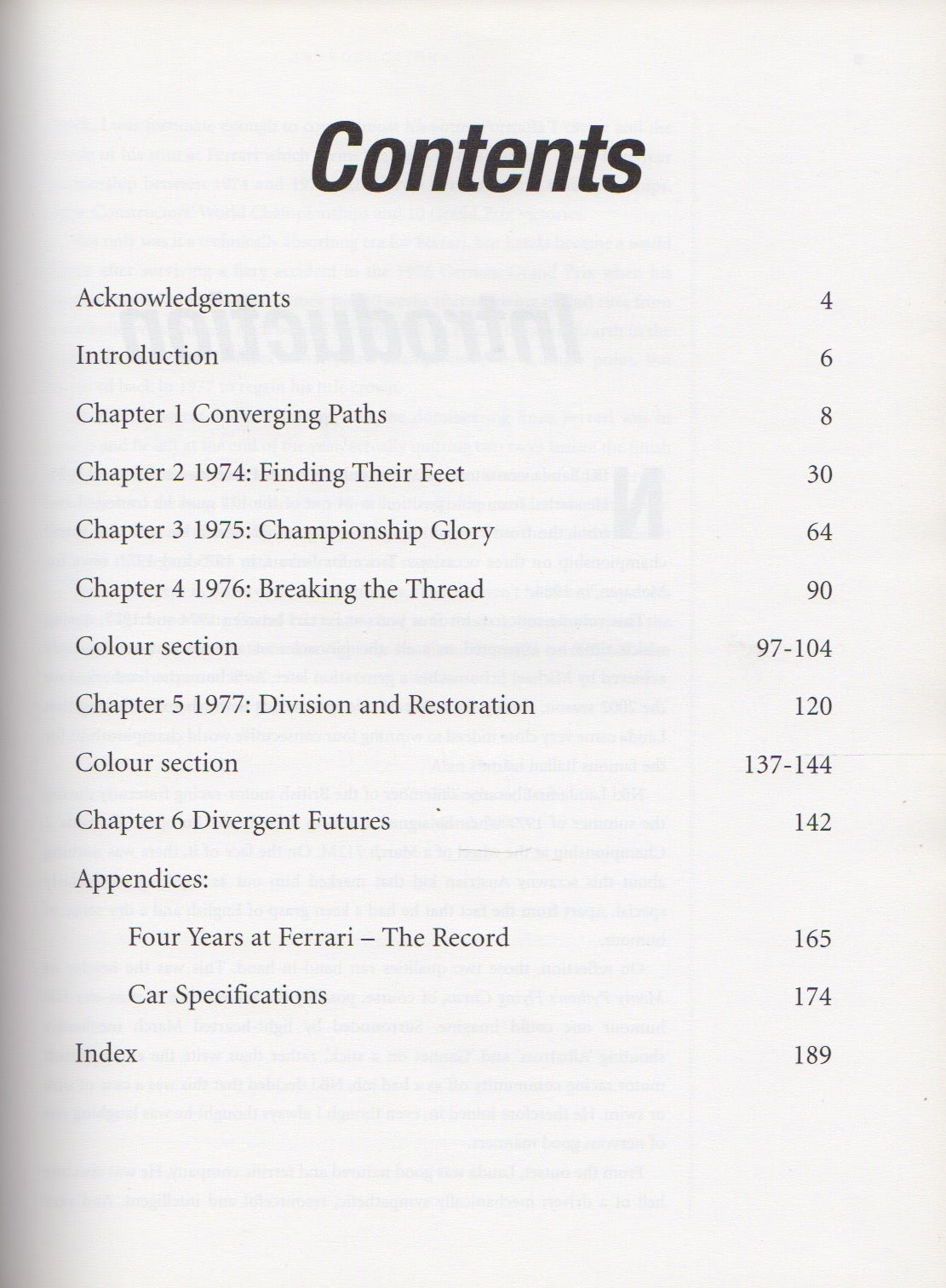 Four Seasons at Ferrari, The Lauda Years (A Henry)