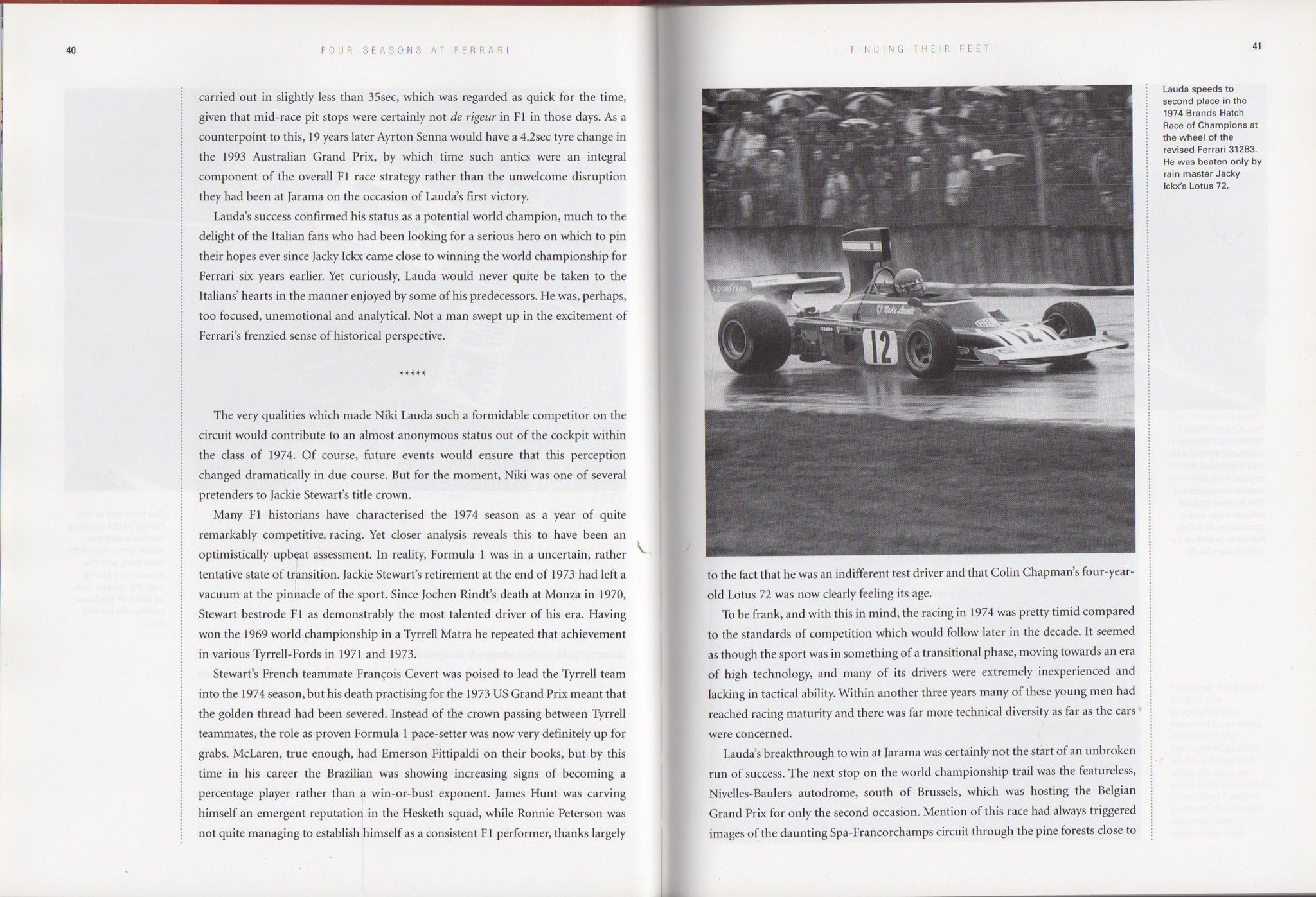 Four Seasons at Ferrari, The Lauda Years (A Henry)