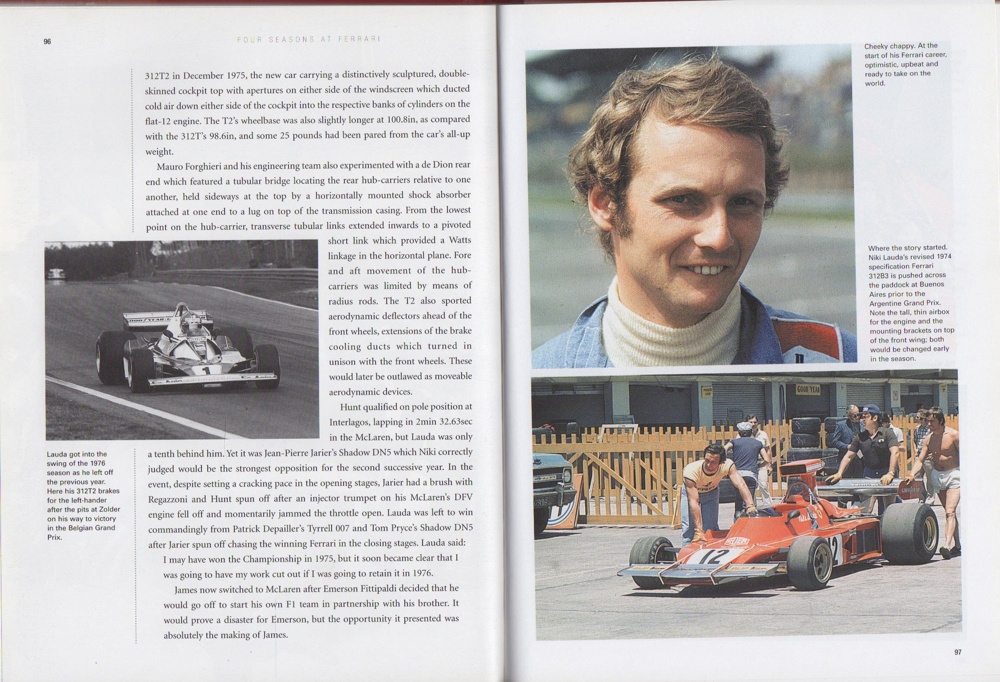 Four Seasons at Ferrari, The Lauda Years (A Henry)