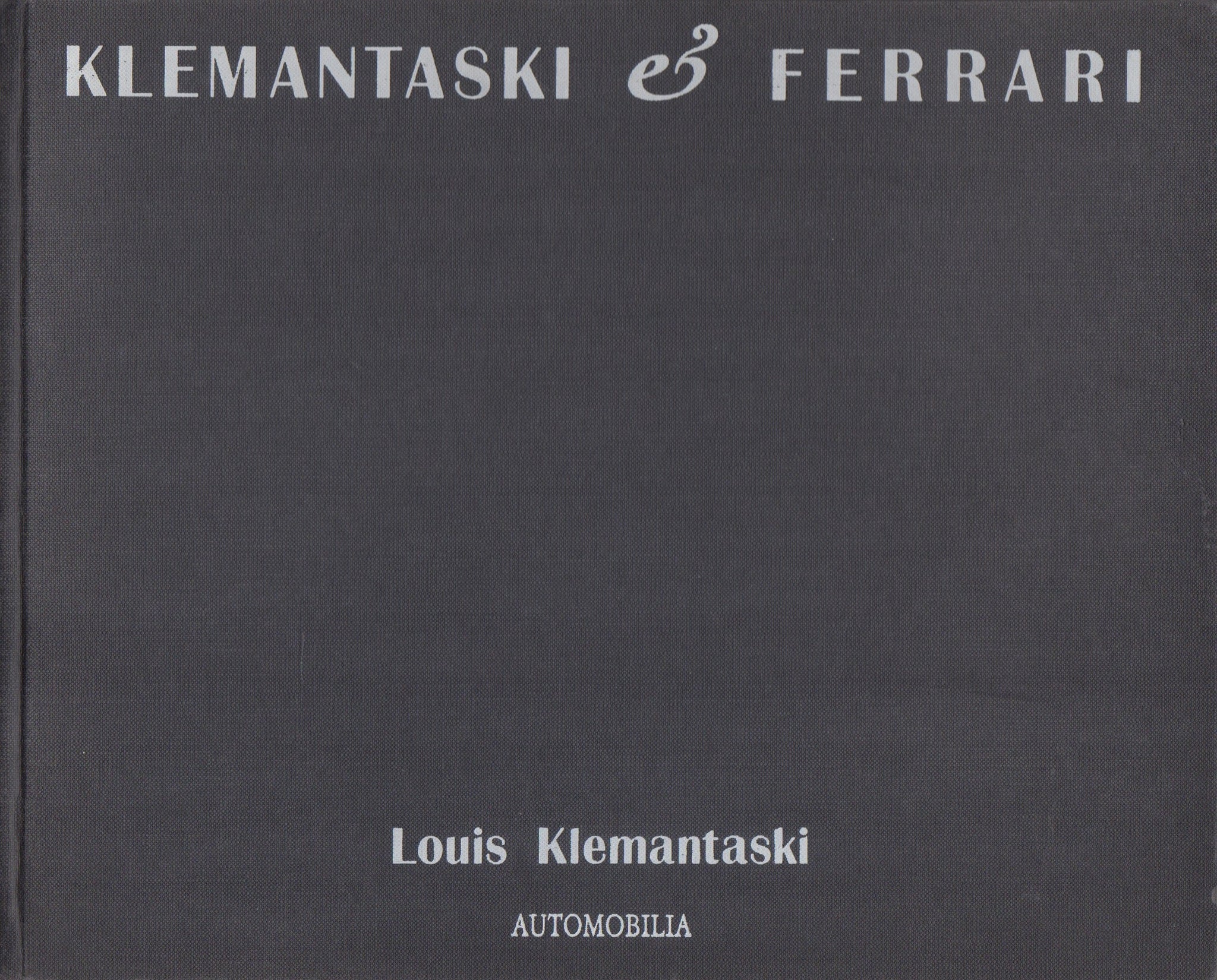 Klemantaski & Ferrari 2nd Ltd Numbered Ed (dmg)