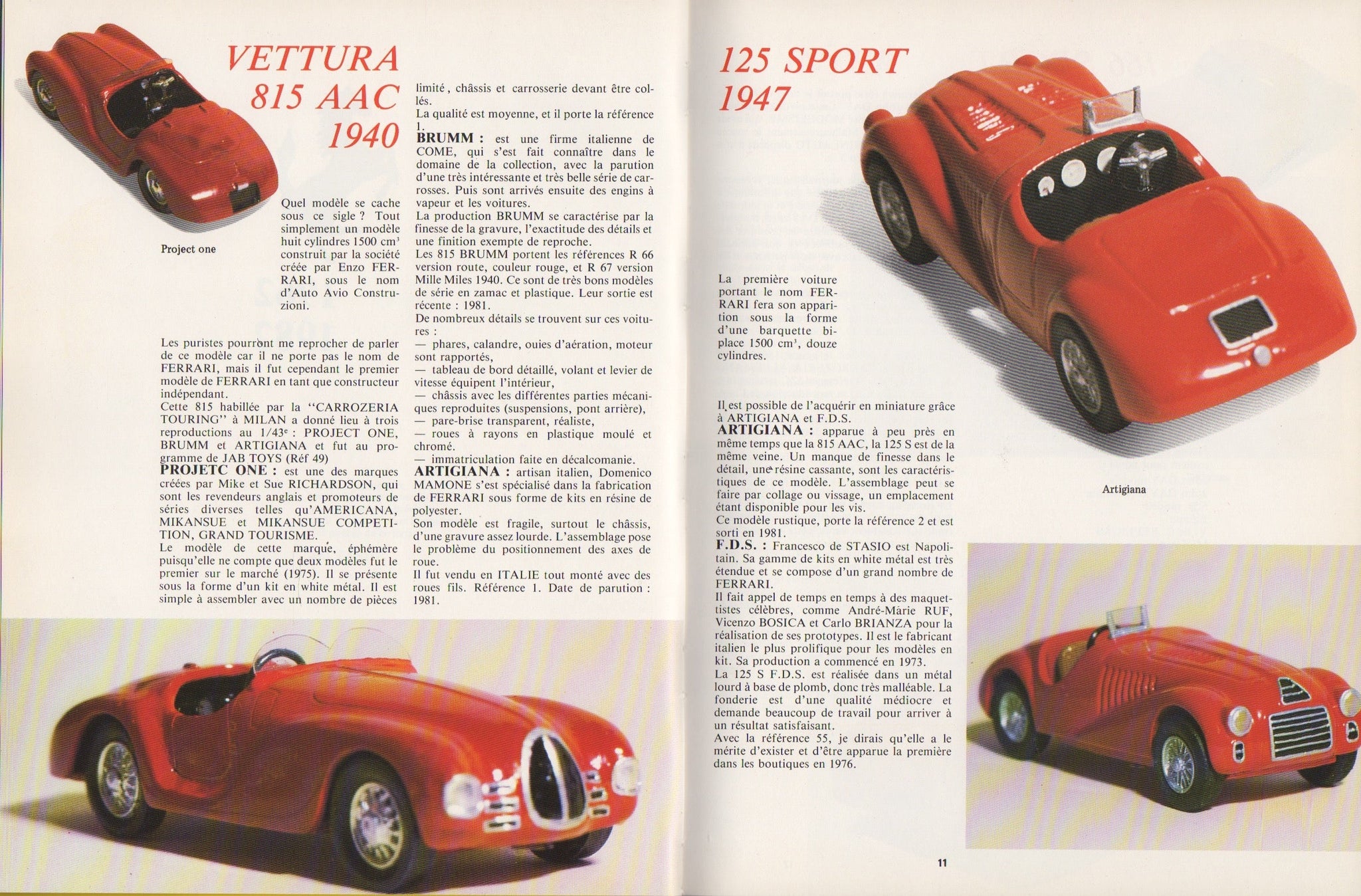 Ferrari Miniatures au 1/43 (JM & D Lastu)(F)