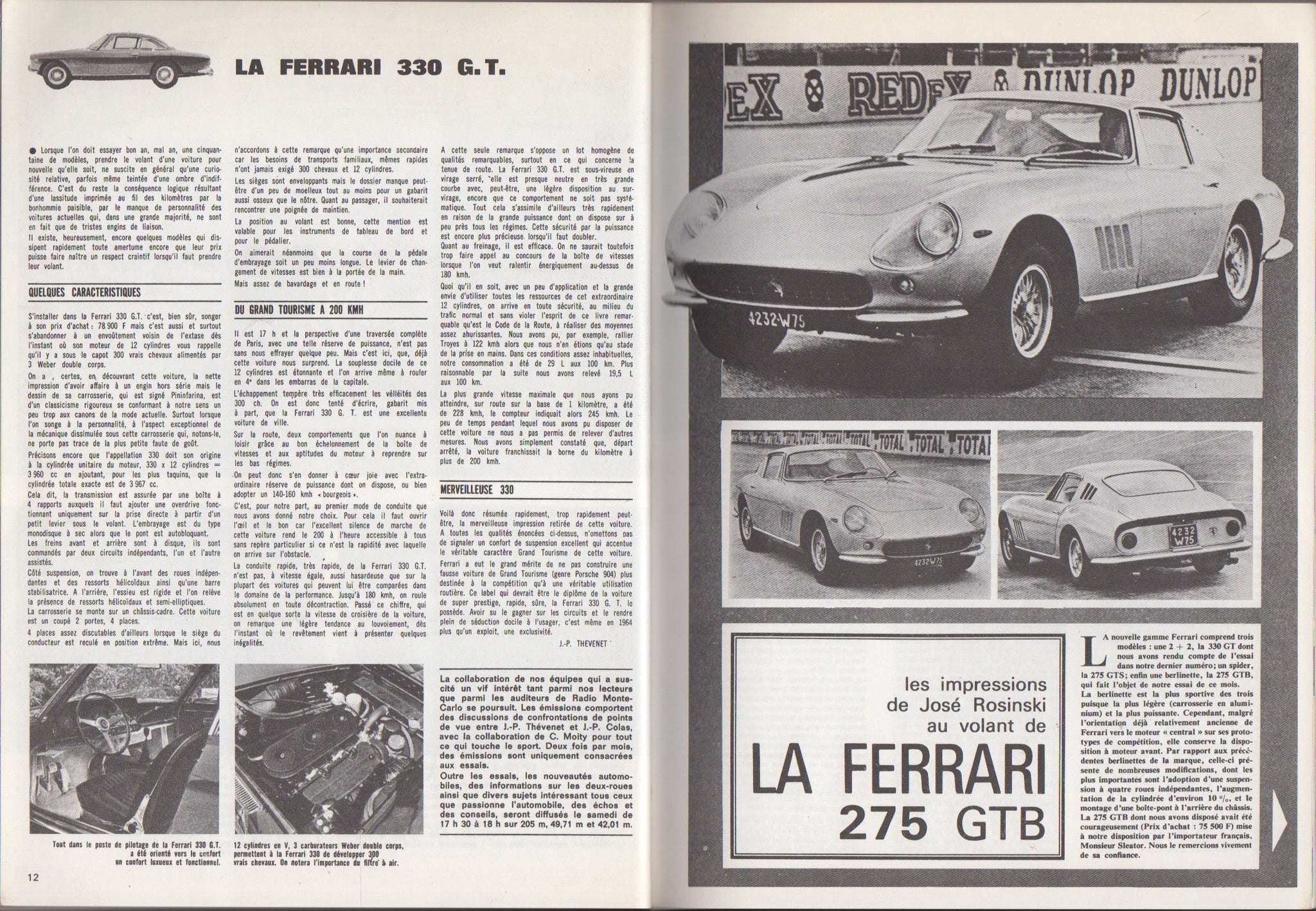 Ferrari I-1962-1971 Auto Test